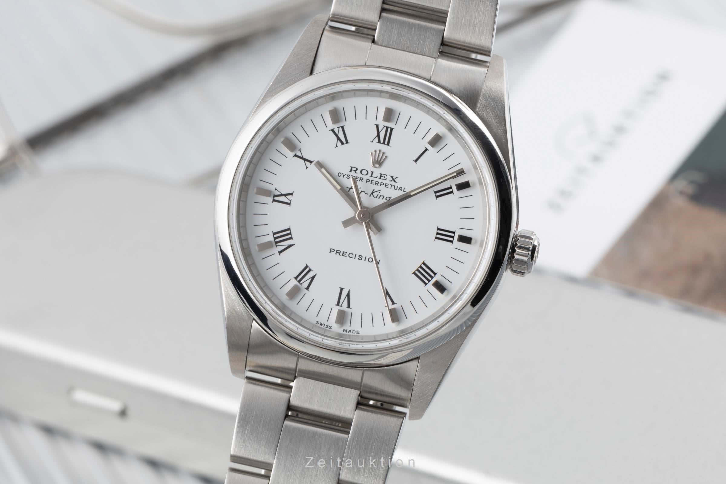 Rolex Air King acier automatique montre pour hommes 14000  [2505056]