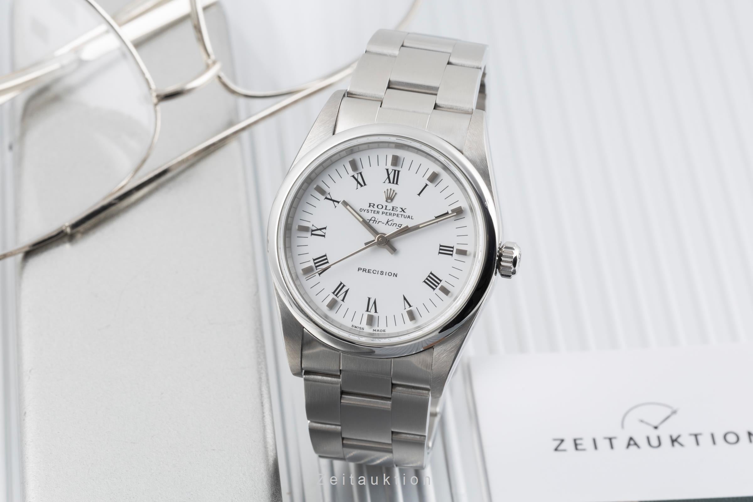 Rolex Air King acciaio automatismo orologio da uomo 14000  [2505056]