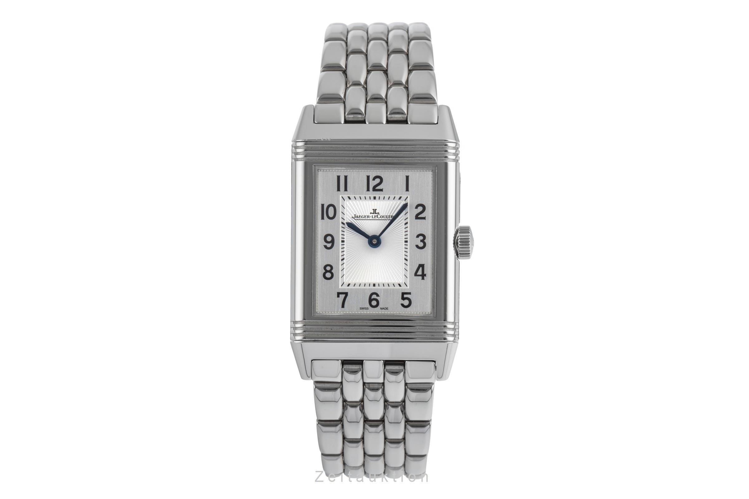 Jaeger LeCoultre Reverso acier à remontage manuel unisexe Q2548120 , 212.8.62  [2505057]