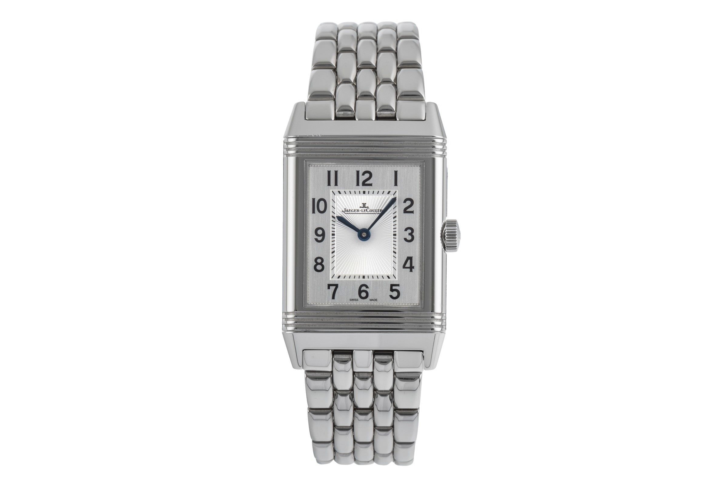Jaeger LeCoultre Reverso acier à remontage manuel unisexe Q2548120 , 212.8.62  [2505057]