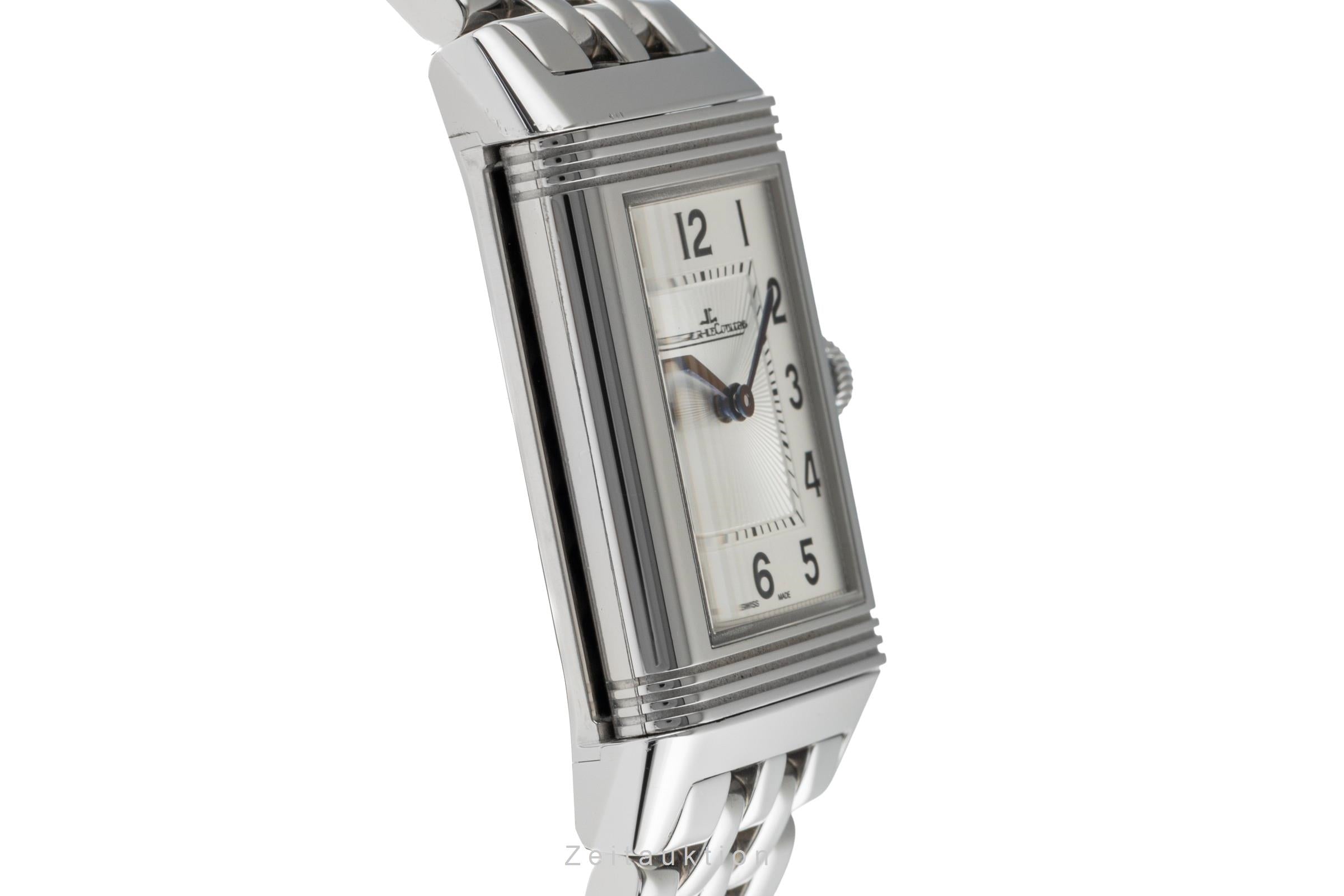 Jaeger LeCoultre Reverso acier à remontage manuel unisexe Q2548120 , 212.8.62  [2505057]