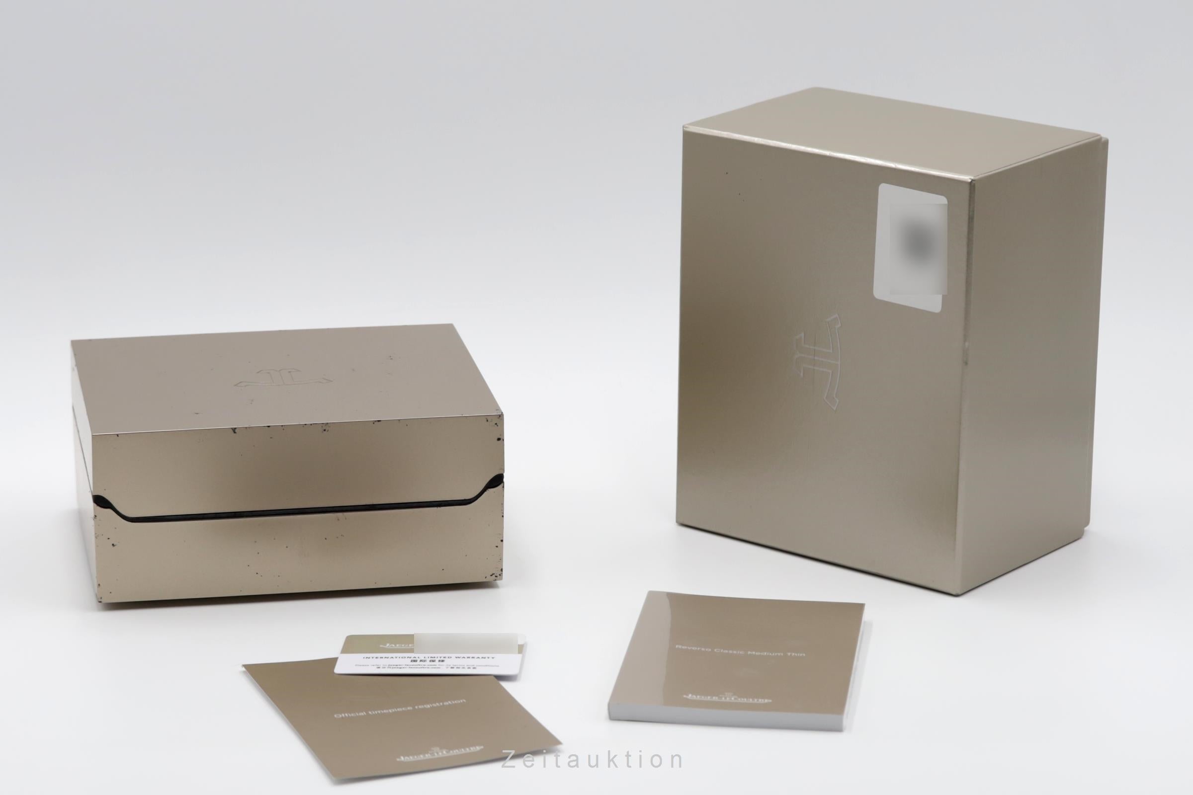 Jaeger LeCoultre Reverso acier à remontage manuel unisexe Q2548120 , 212.8.62  [2505057]