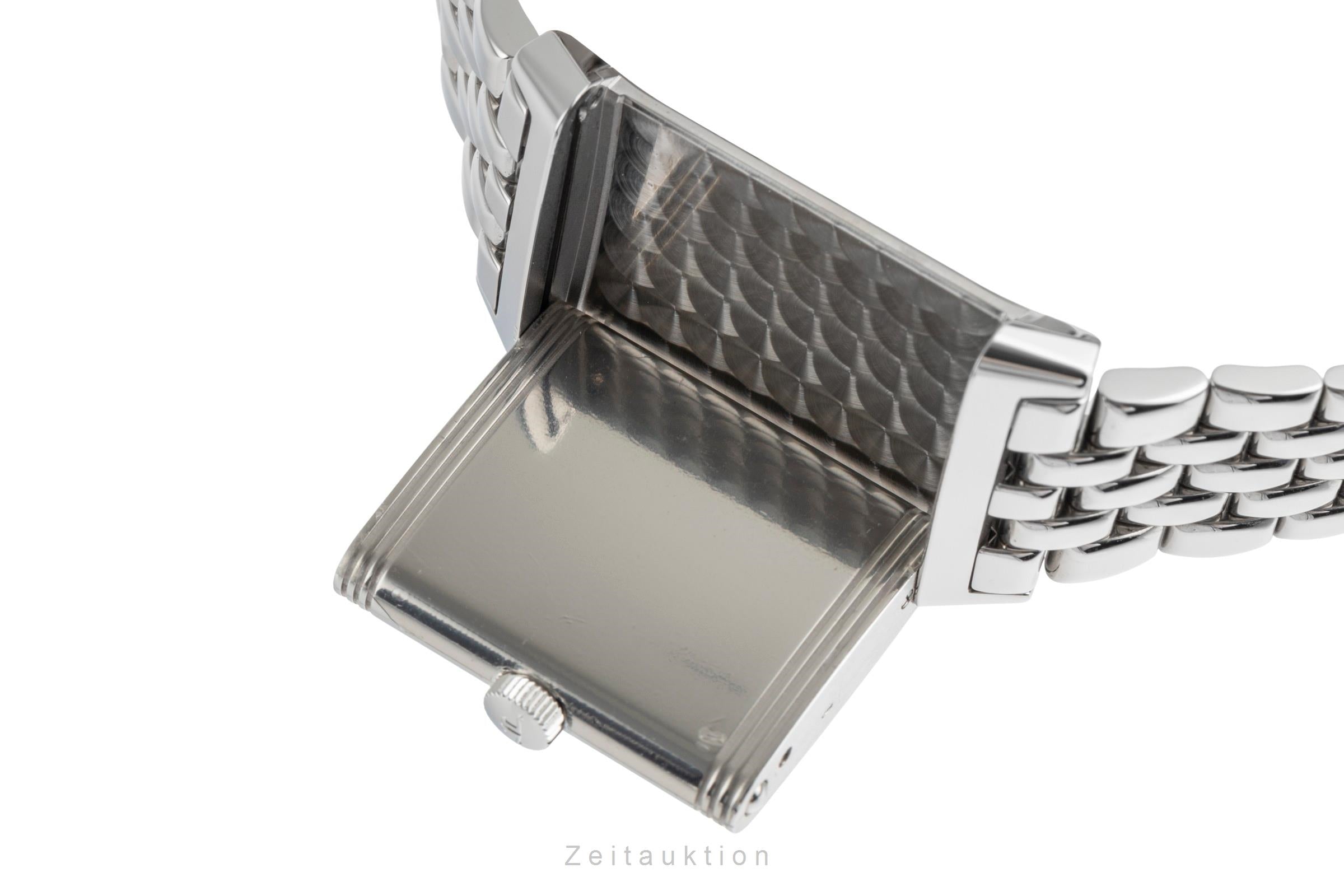 Jaeger LeCoultre Reverso acier à remontage manuel unisexe Q2548120 , 212.8.62  [2505057]