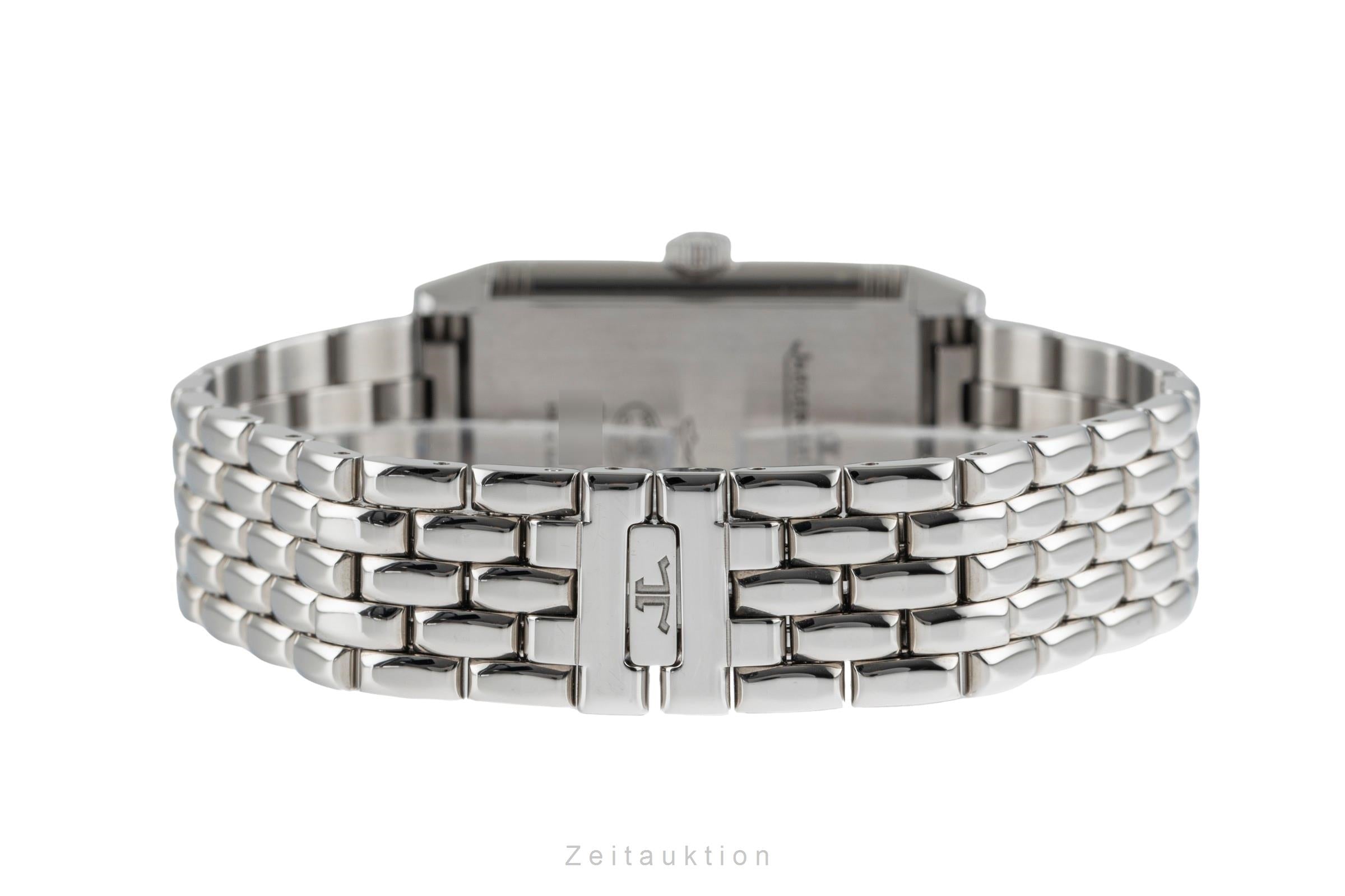 Jaeger LeCoultre Reverso acier à remontage manuel unisexe Q2548120 , 212.8.62  [2505057]