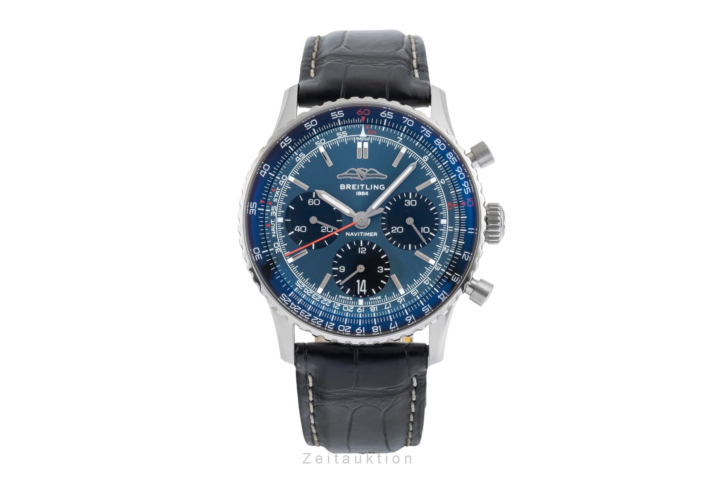 Breitling Navitimer 01 chronograph steel automatic men's watch AB0139241C1P1 LP: 9300EUR  [2505059]