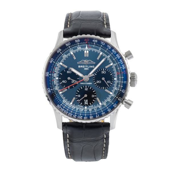 Breitling Navitimer 01 chronograph steel automatic men's watch AB0139241C1P1 LP: 9300EUR  [2505059]