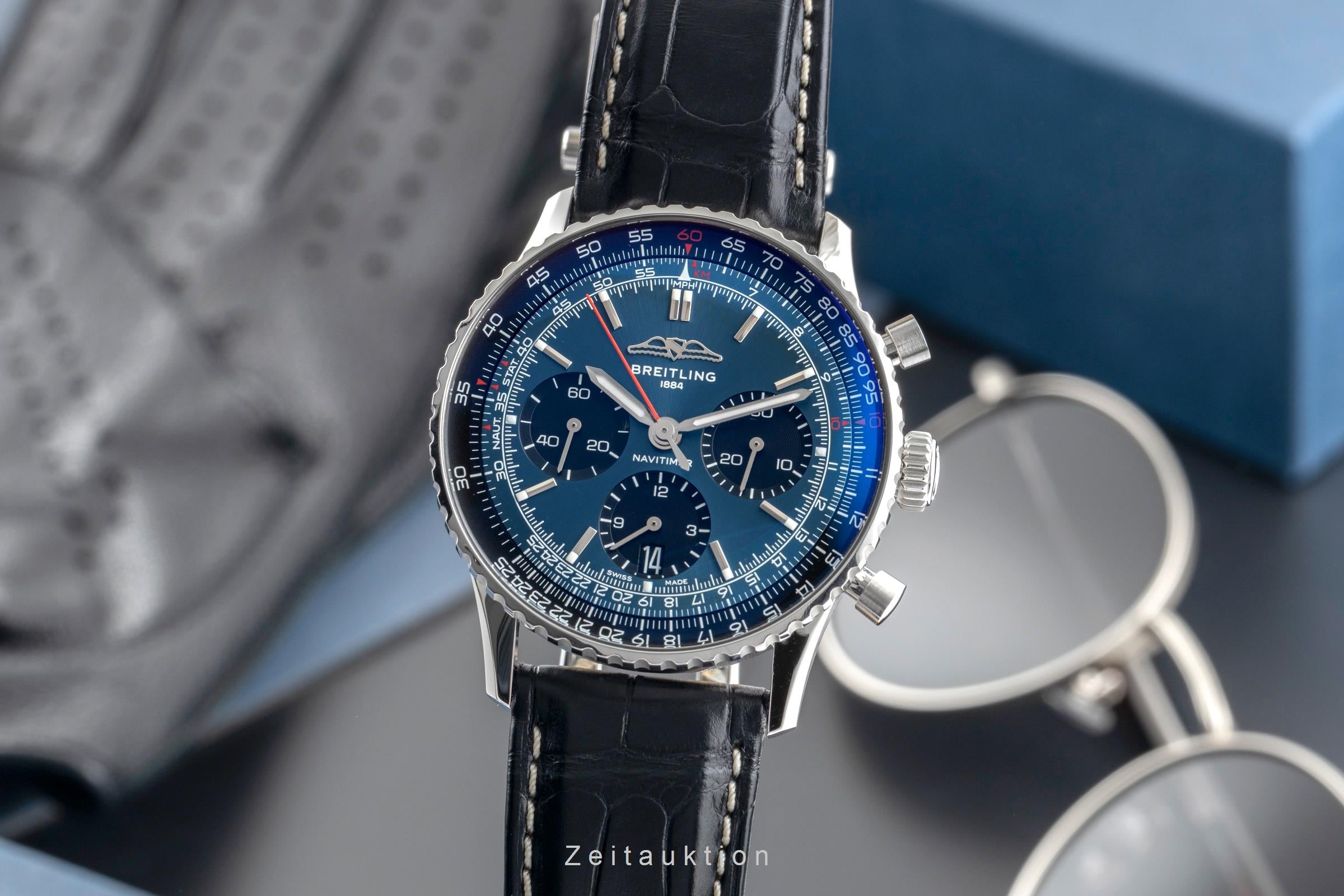 Breitling Navitimer 01 Chronograph 41 Automatik Ref AB0139241C1P1 B&P NP: 9300€ [2505059]