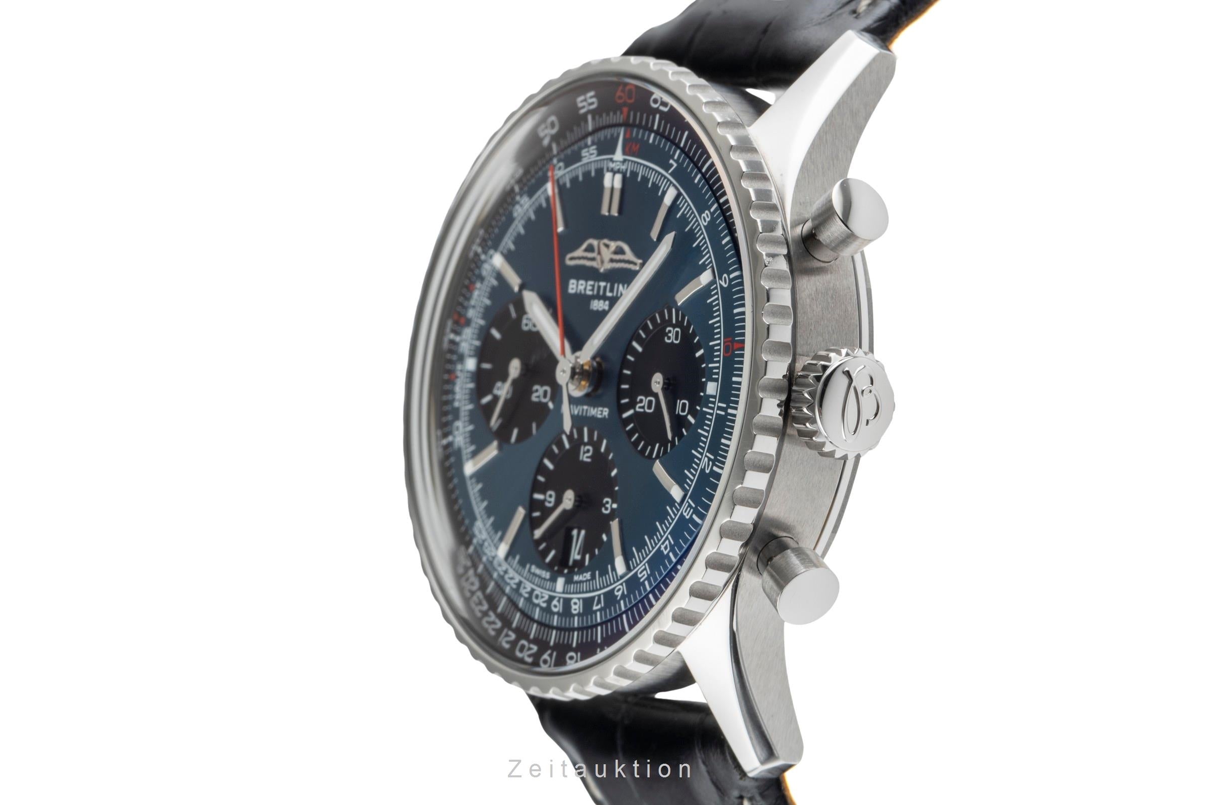 Breitling Navitimer 01 chronograph steel automatic men's watch AB0139241C1P1 LP: 9300EUR  [2505059]