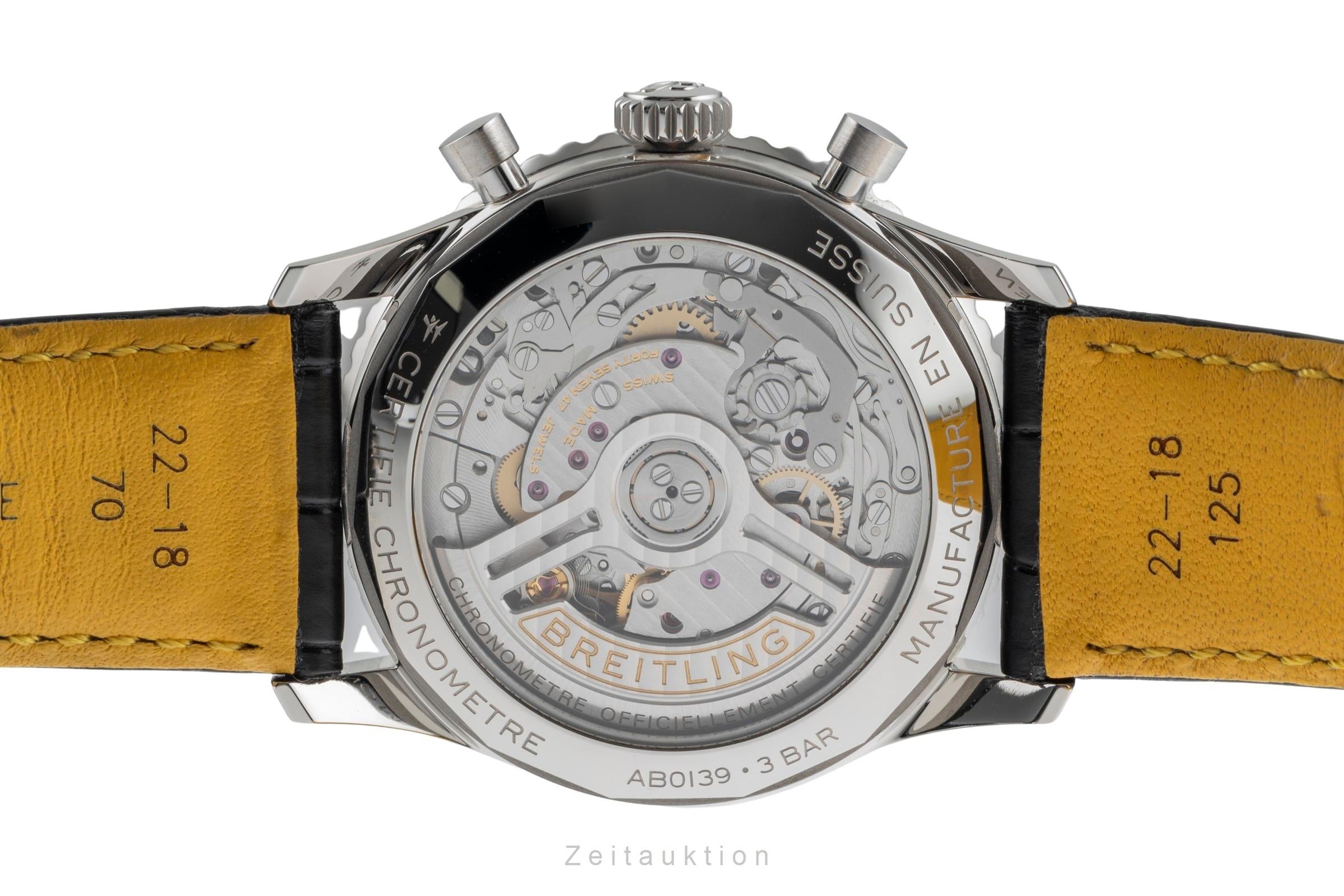 Breitling Navitimer 01 chronograph steel automatic men's watch AB0139241C1P1 LP: 9300EUR  [2505059]