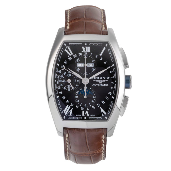 Longines Evidenza Chronograph Calendar Stahl Automatik L2.688.4  [2505061]
