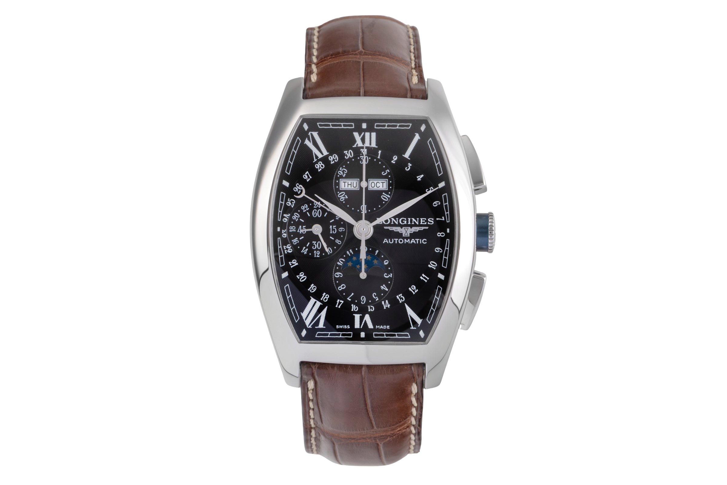 Longines Evidenza chronograph steel automatic men's watch L2.688.4  [2505061]