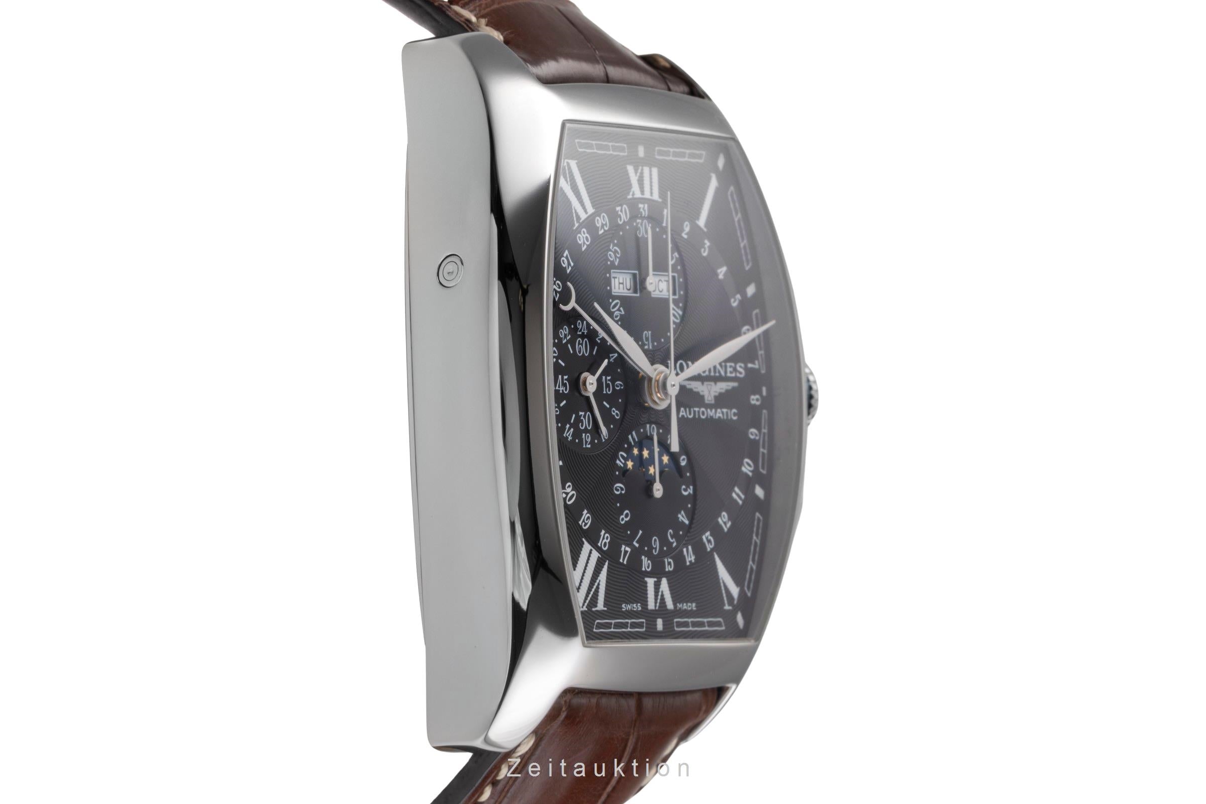 Longines Evidenza Chronograph Calendar Stahl Automatik L2.688.4  [2505061]