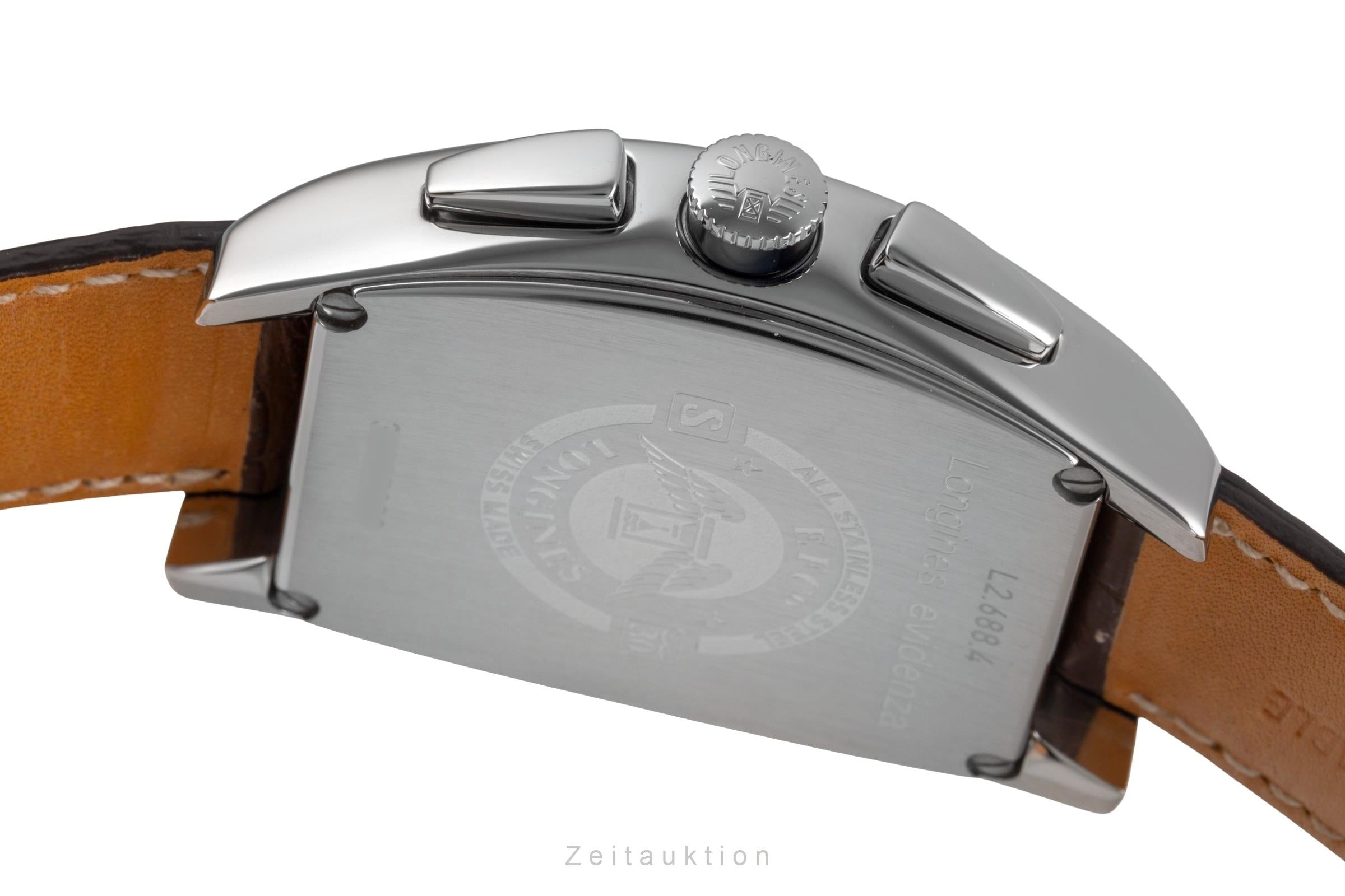 Longines Evidenza Chronograph Calendar Stahl Automatik L2.688.4  [2505061]