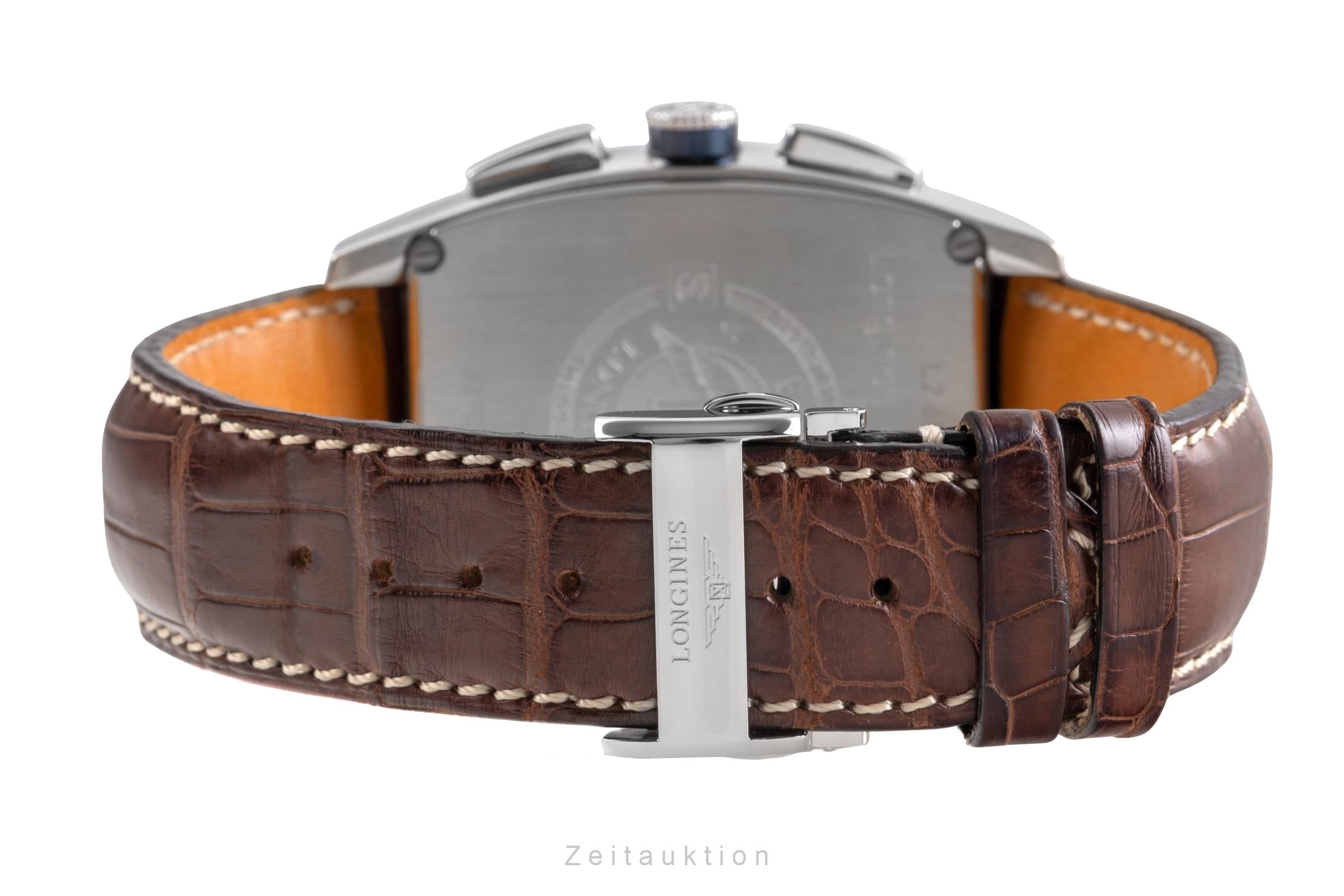 Longines Evidenza Chronograph Calendar Stahl Automatik L2.688.4  [2505061]