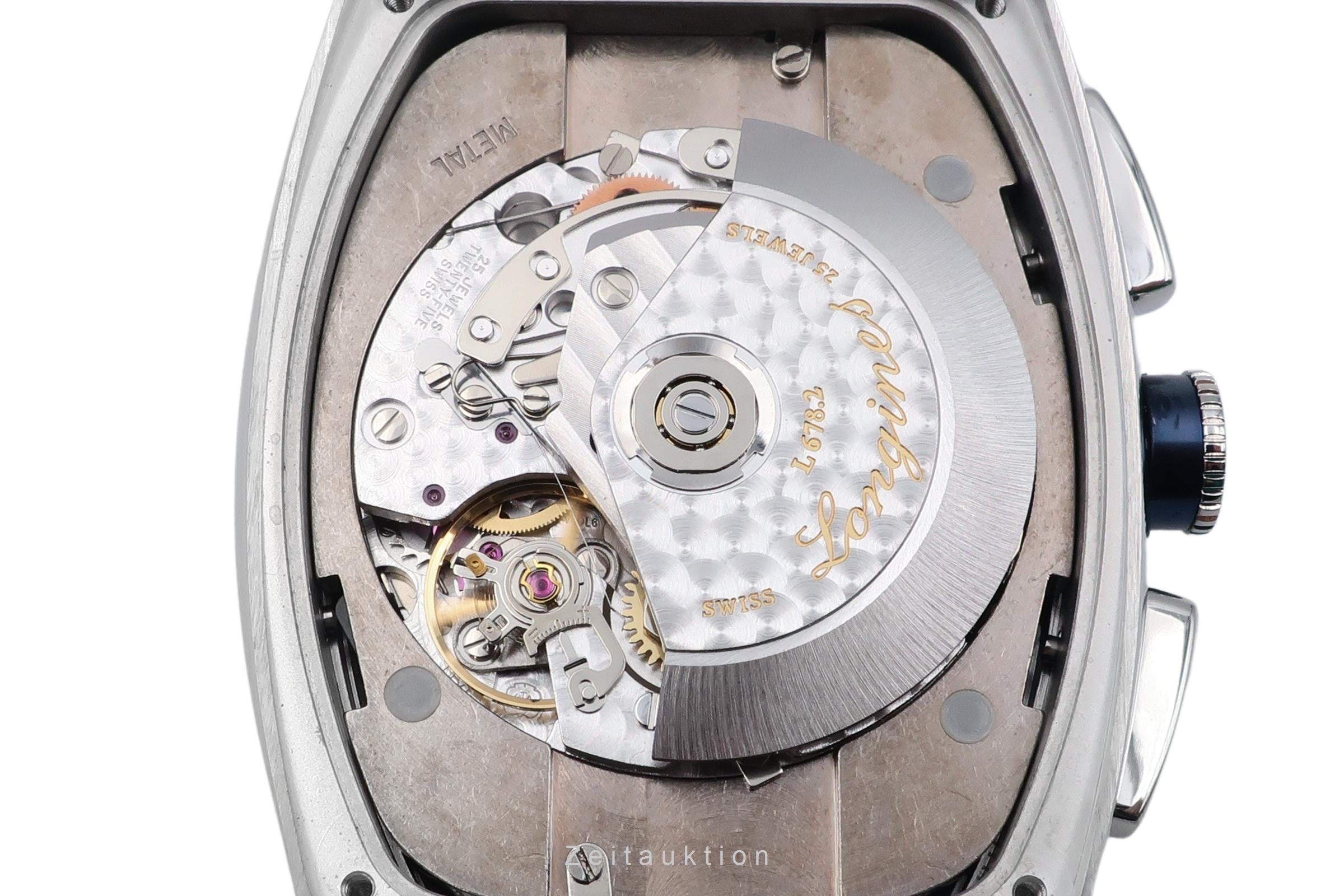 Longines Evidenza Chronograph Calendar Stahl Automatik L2.688.4  [2505061]