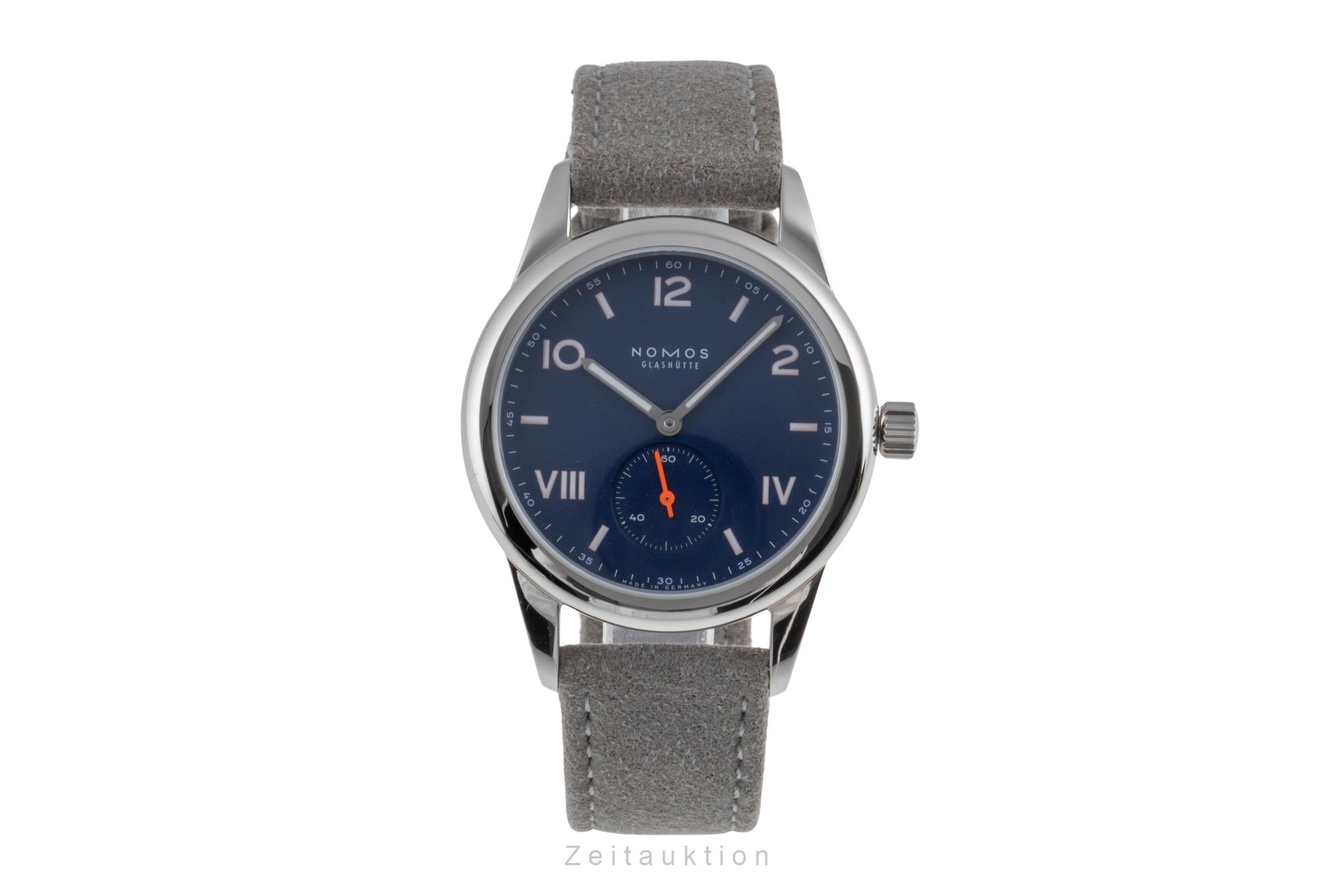 Nomos Club Campus Edelstahl Handaufzug Unisex Ref. 719 Box & Papiere 2025 [2505062]
