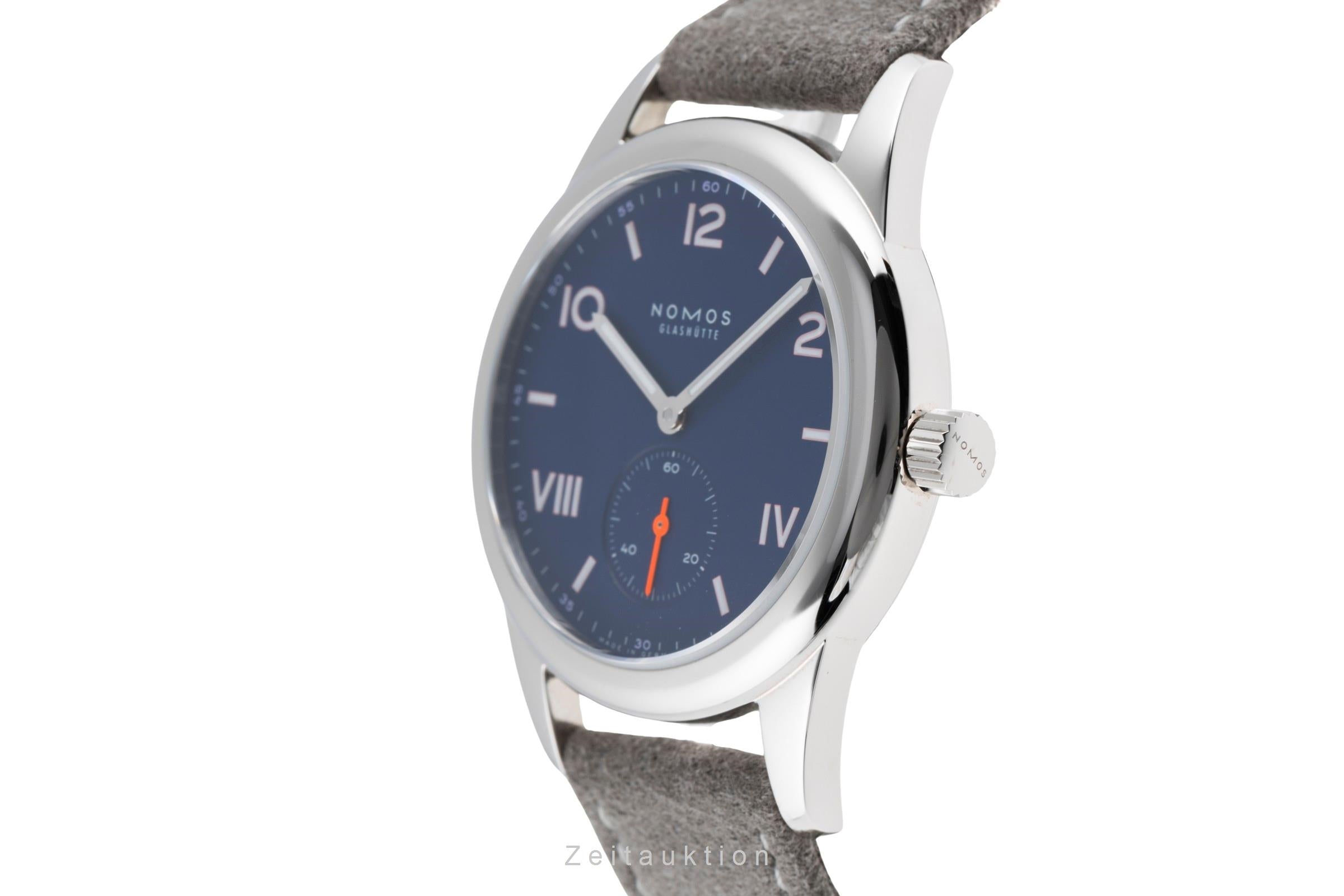 Nomos Club Campus Edelstahl Handaufzug Unisex Ref. 719 Box & Papiere 2025 [2505062]