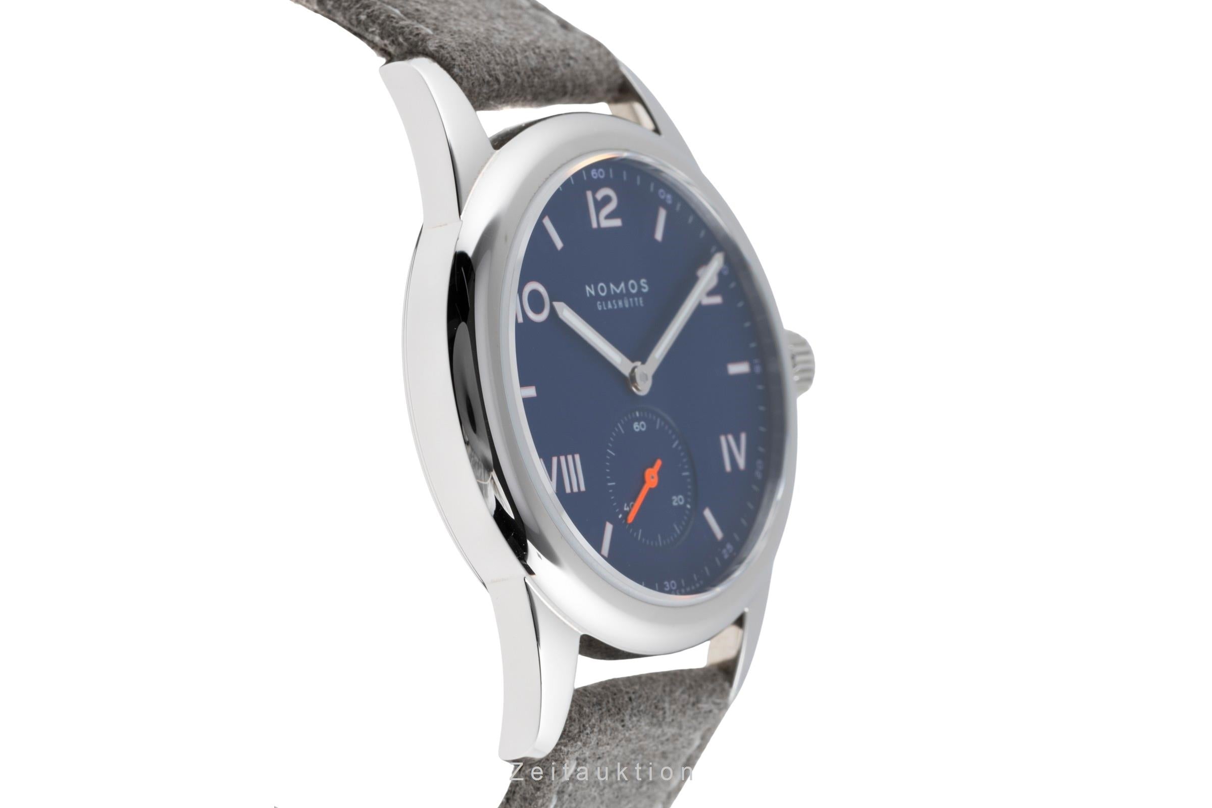 Nomos Club Campus Edelstahl Handaufzug Unisex Ref. 719 Box & Papiere 2025 [2505062]