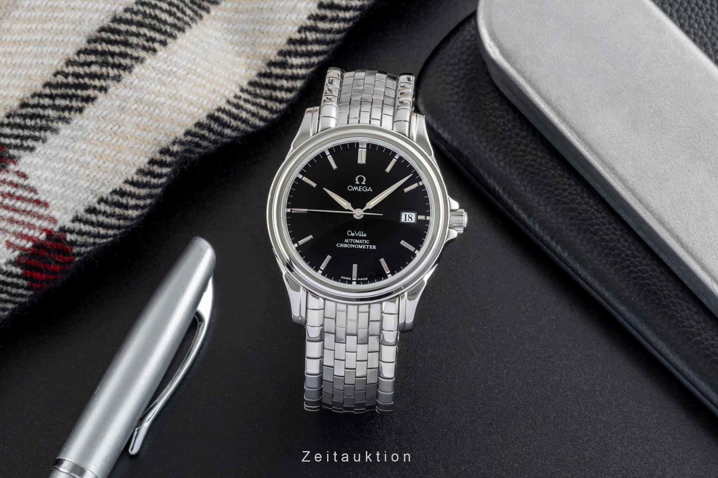 Omega De Ville acero automático reloj para caballeros 4831.50.00  [2505064]