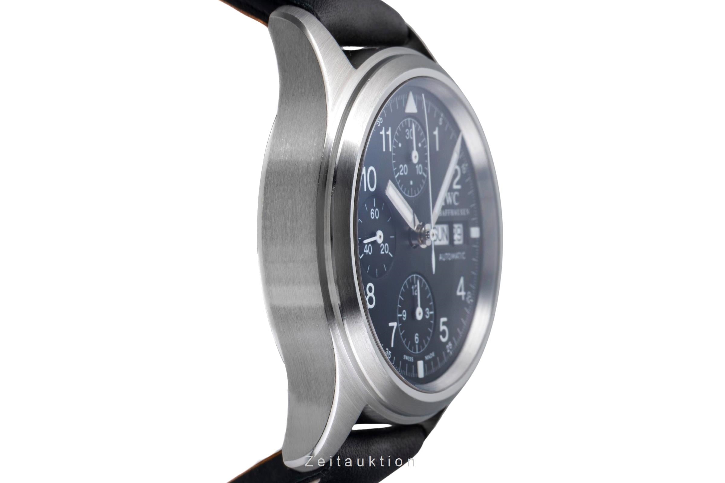IWC Fliegerchronograph cronografo acciaio automatismo orologio da uomo IW370603 LP: 7700EUR  [2505069]