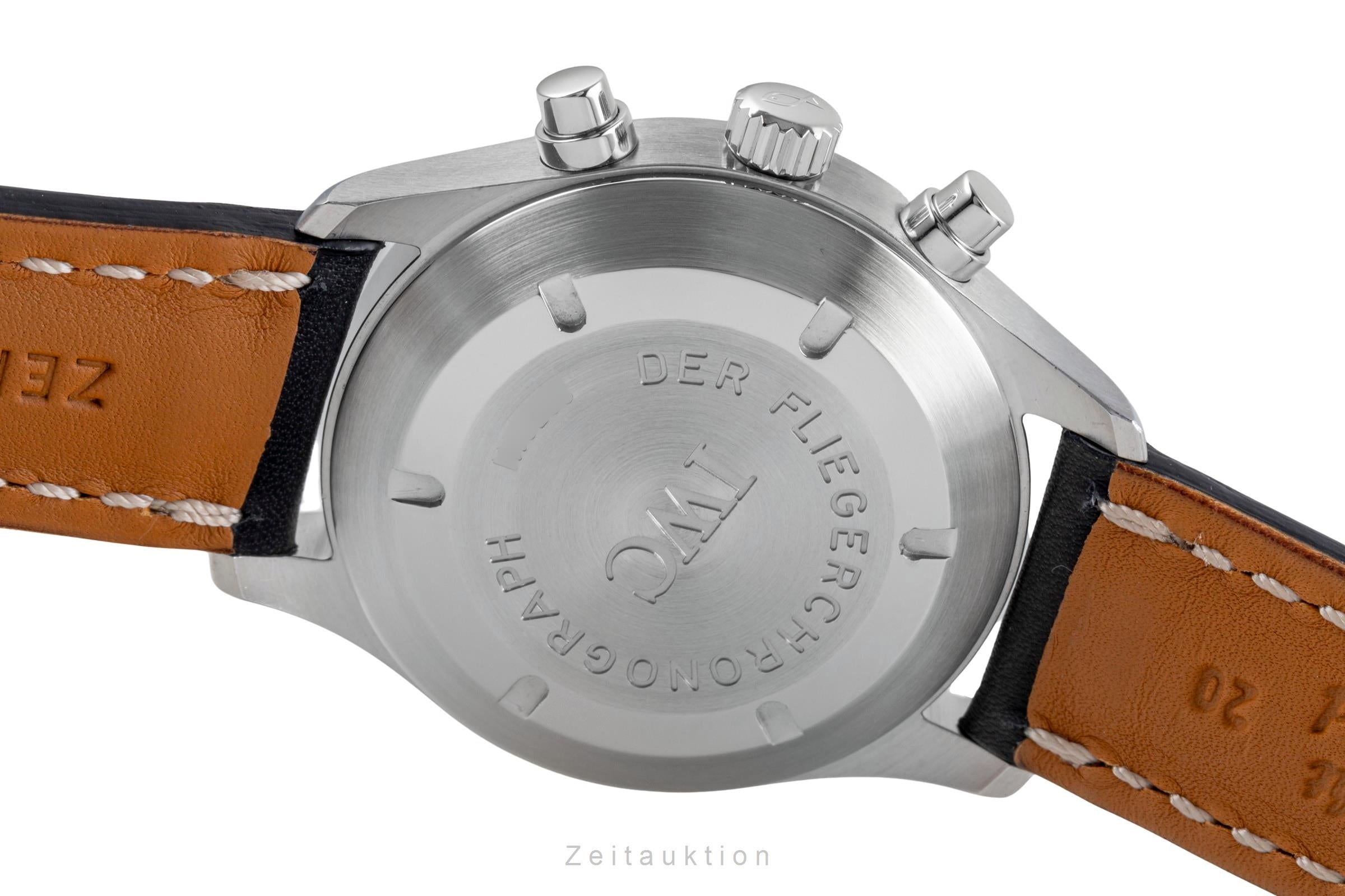 IWC Fliegerchronograph cronografo acciaio automatismo orologio da uomo IW370603 LP: 7700EUR  [2505069]
