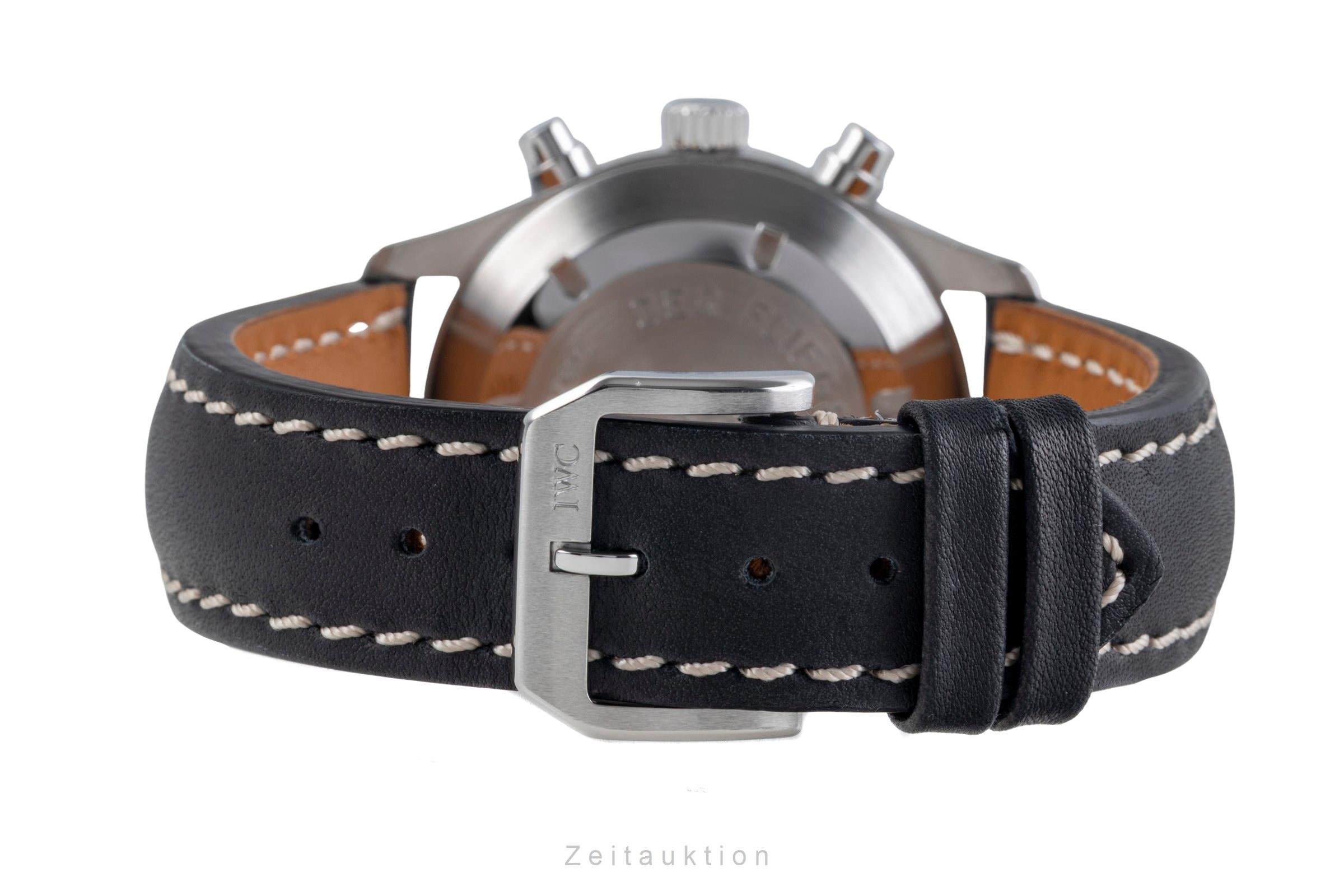 IWC Fliegerchronograph cronografo acciaio automatismo orologio da uomo IW370603 LP: 7700EUR  [2505069]