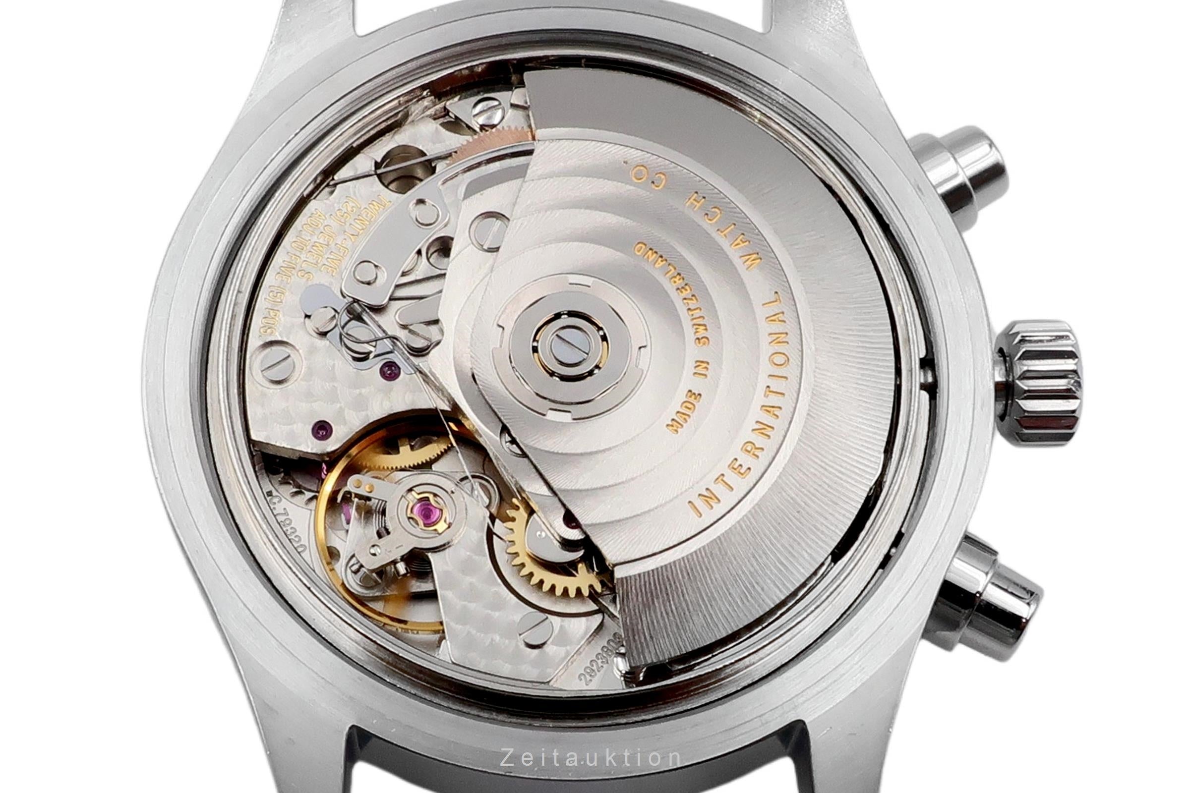 IWC Fliegerchronograph cronografo acciaio automatismo orologio da uomo IW370603 LP: 7700EUR  [2505069]