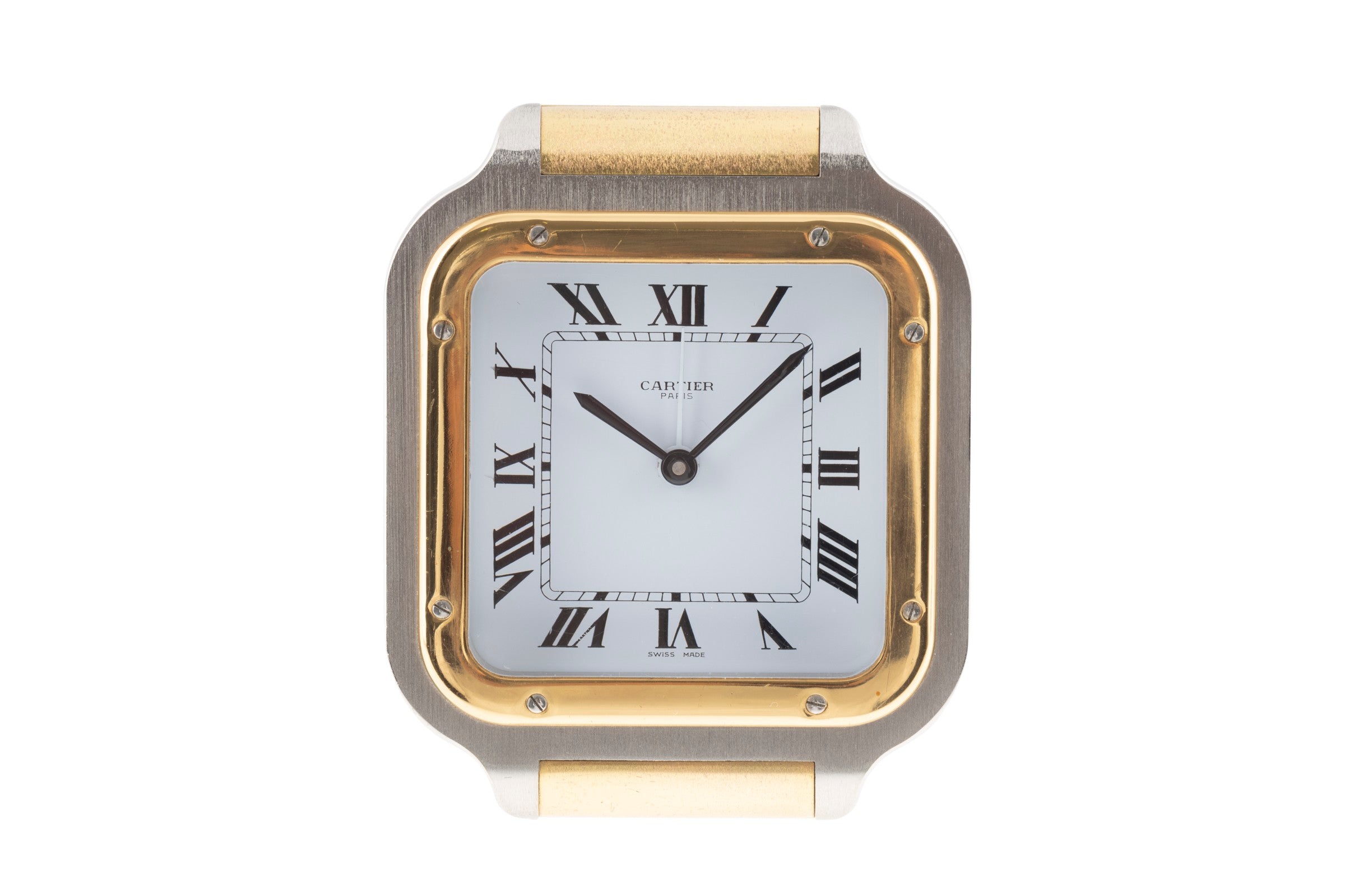 Cartier Santos laiton doré quartz unisexe 7508, GGC98100  [2505070]