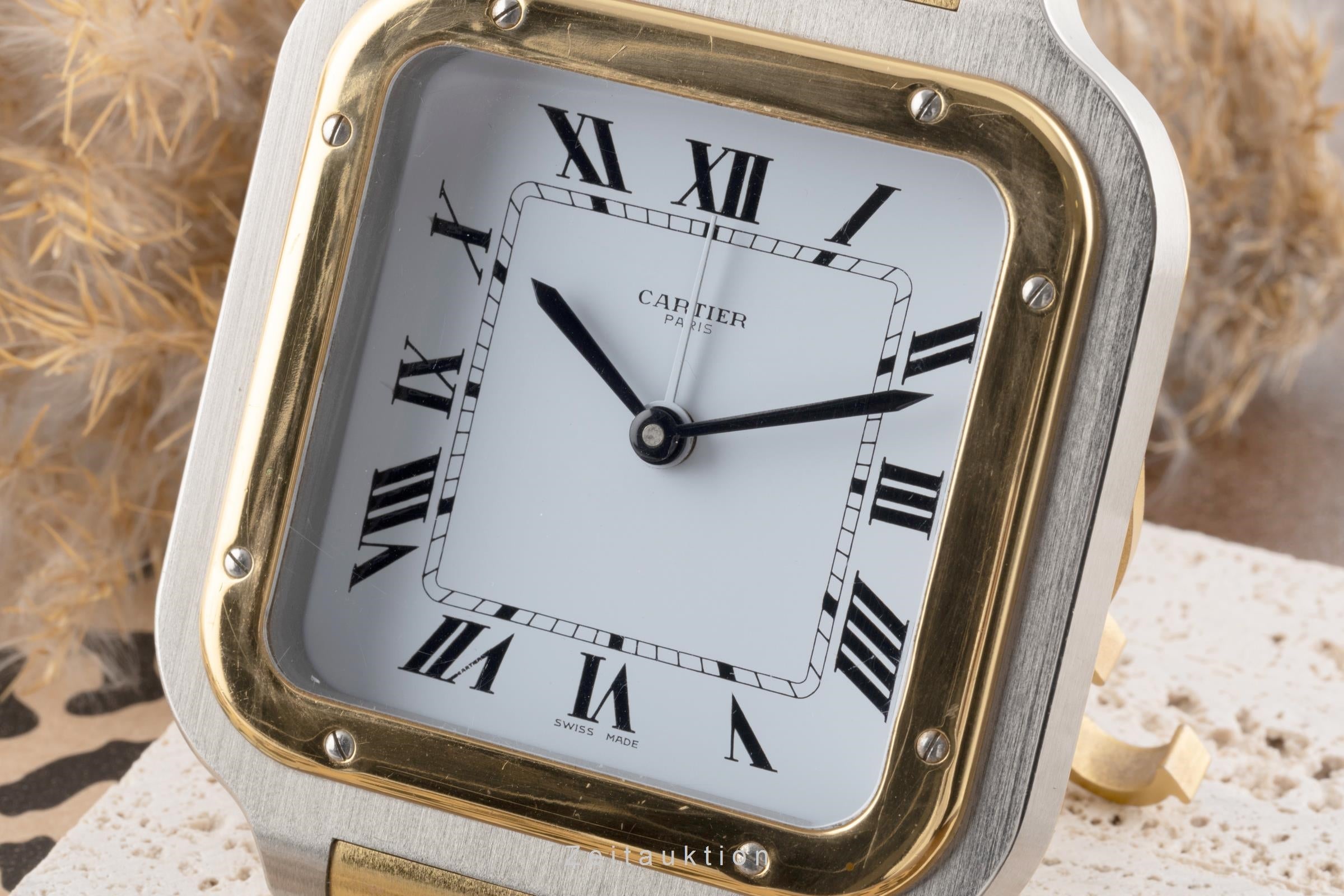 Cartier Santos laiton doré quartz unisexe 7508, GGC98100  [2505070]