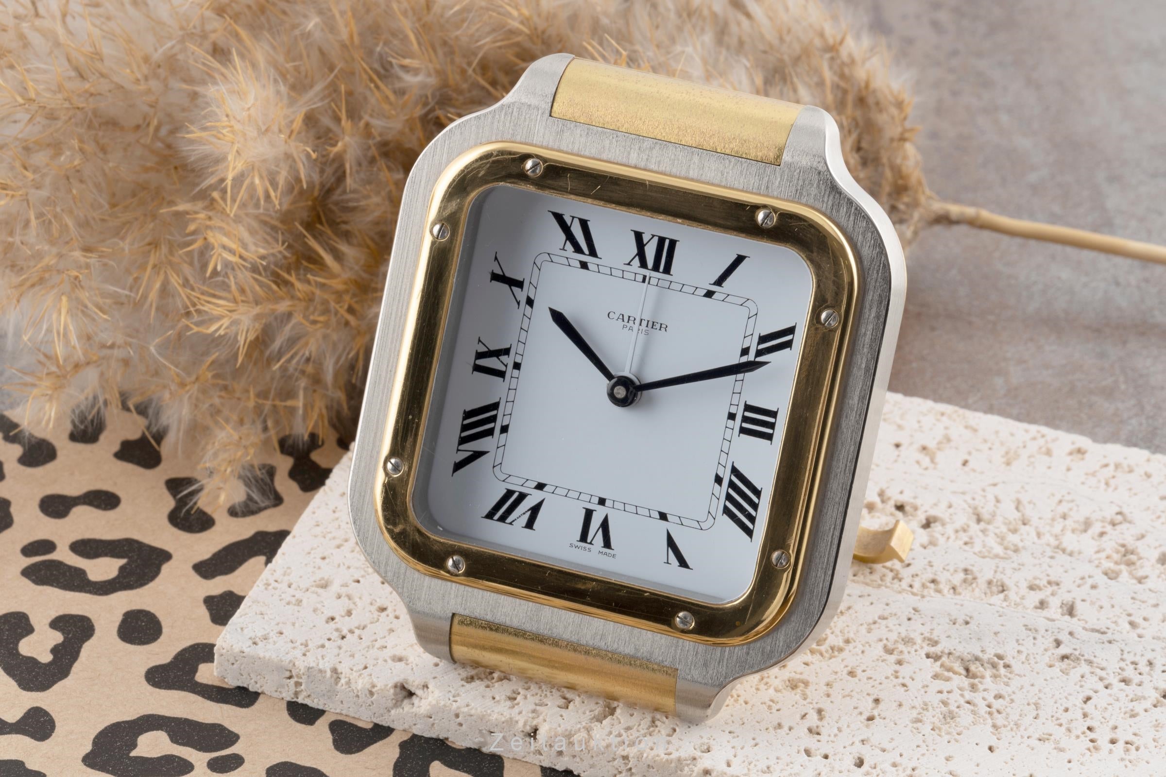 Cartier Santos laiton doré quartz unisexe 7508, GGC98100  [2505070]