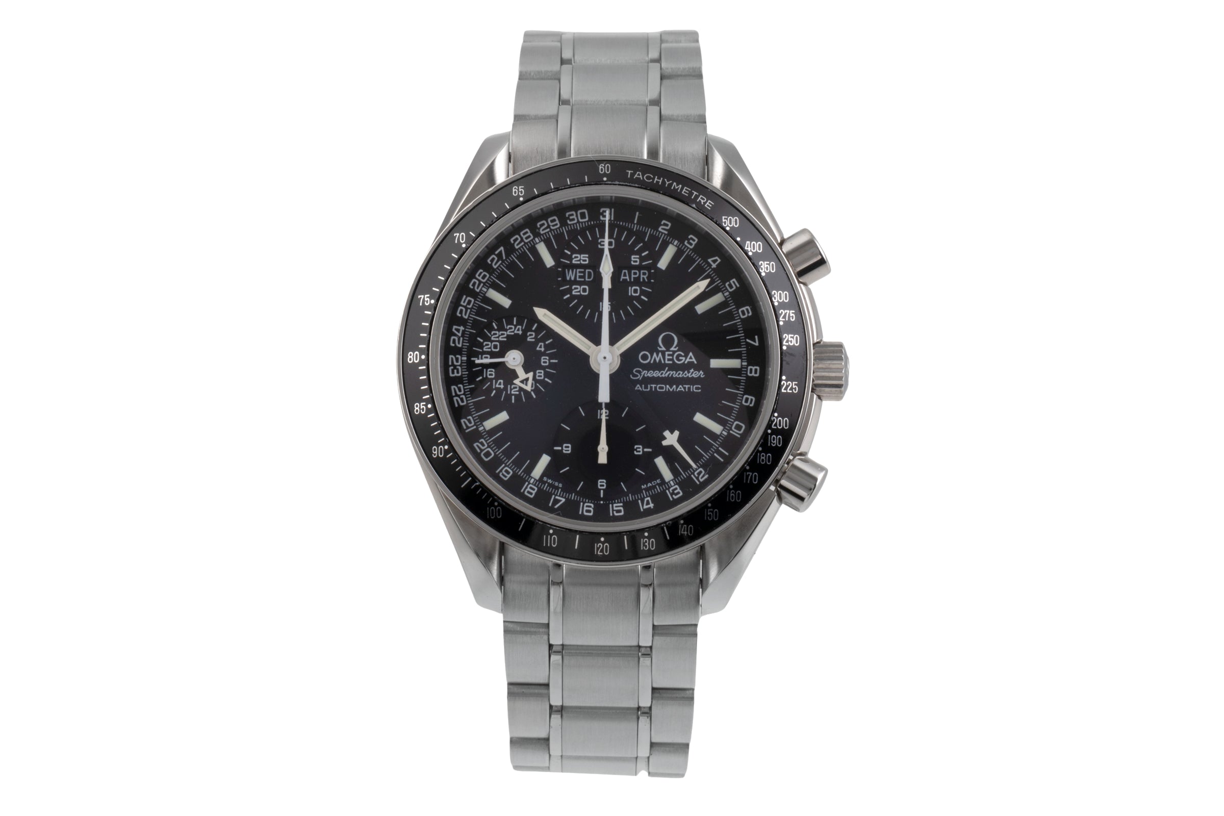 Omega Speedmaster Date chronograph steel automatic men's watch 3520.50.00  [2505071]