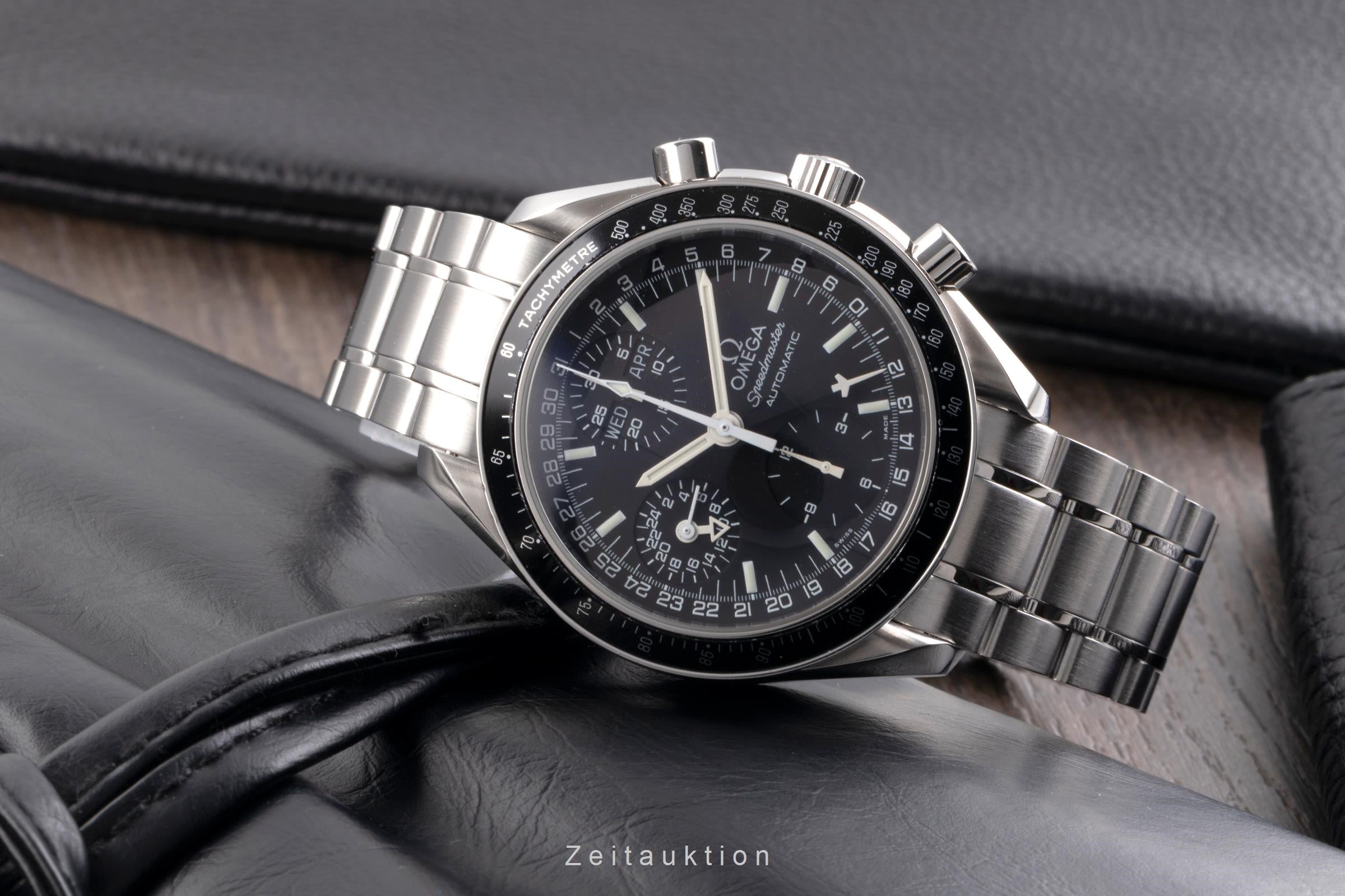 Omega Speedmaster Date chronograph steel automatic men's watch 3520.50.00  [2505071]