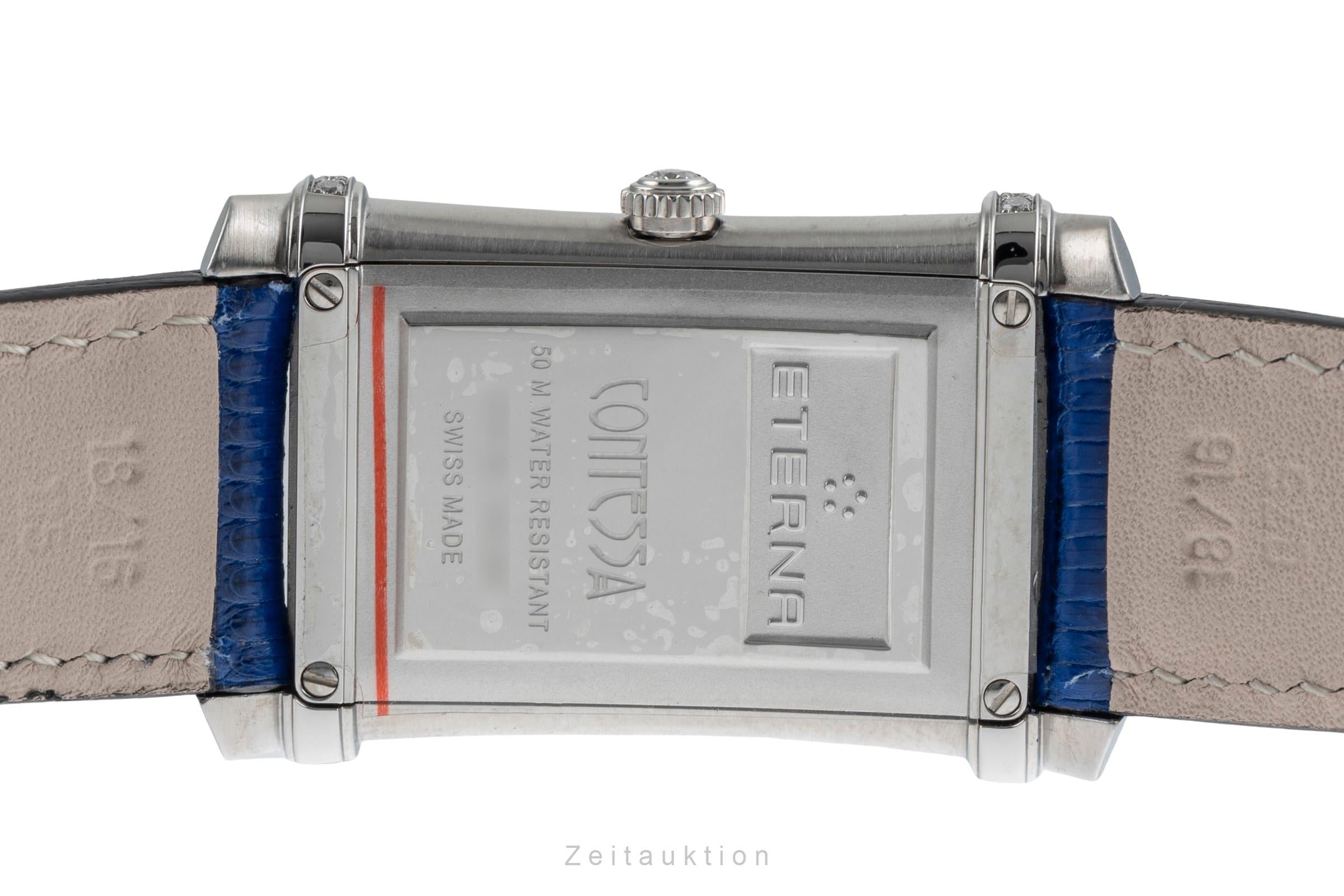 Eterna Contessa acero cuarzo reloj para damas  11241048661248  [2505073]