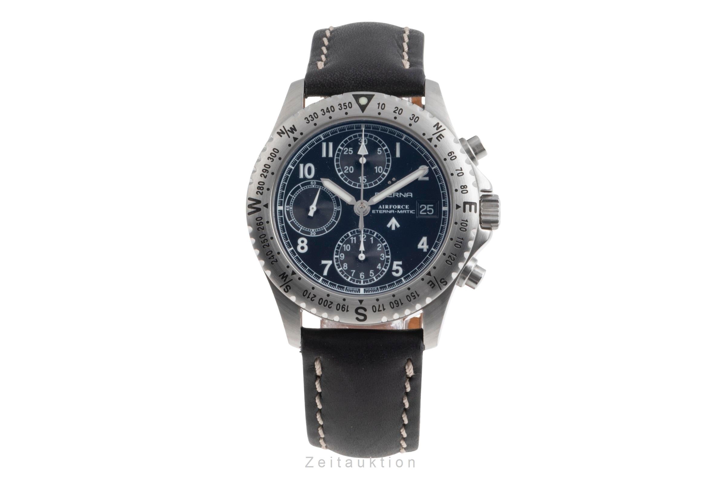 Eterna Airforce chronograph steel automatic Ref. 8418.41 | 2505074