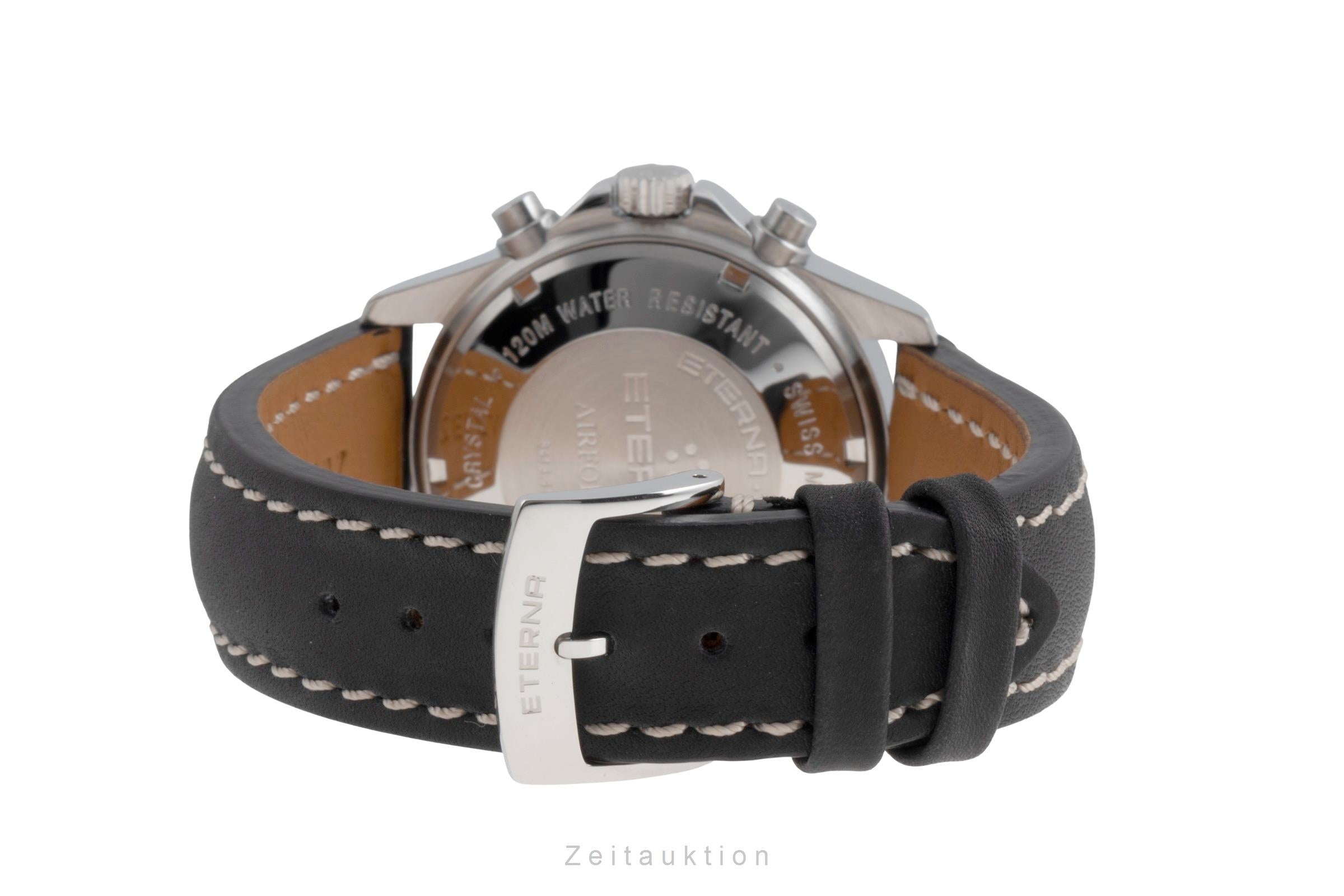 Eterna Matic Airforce Chronograph Edelstahl Automatik Herrenuhr Ref. 8418.41 [2505074]