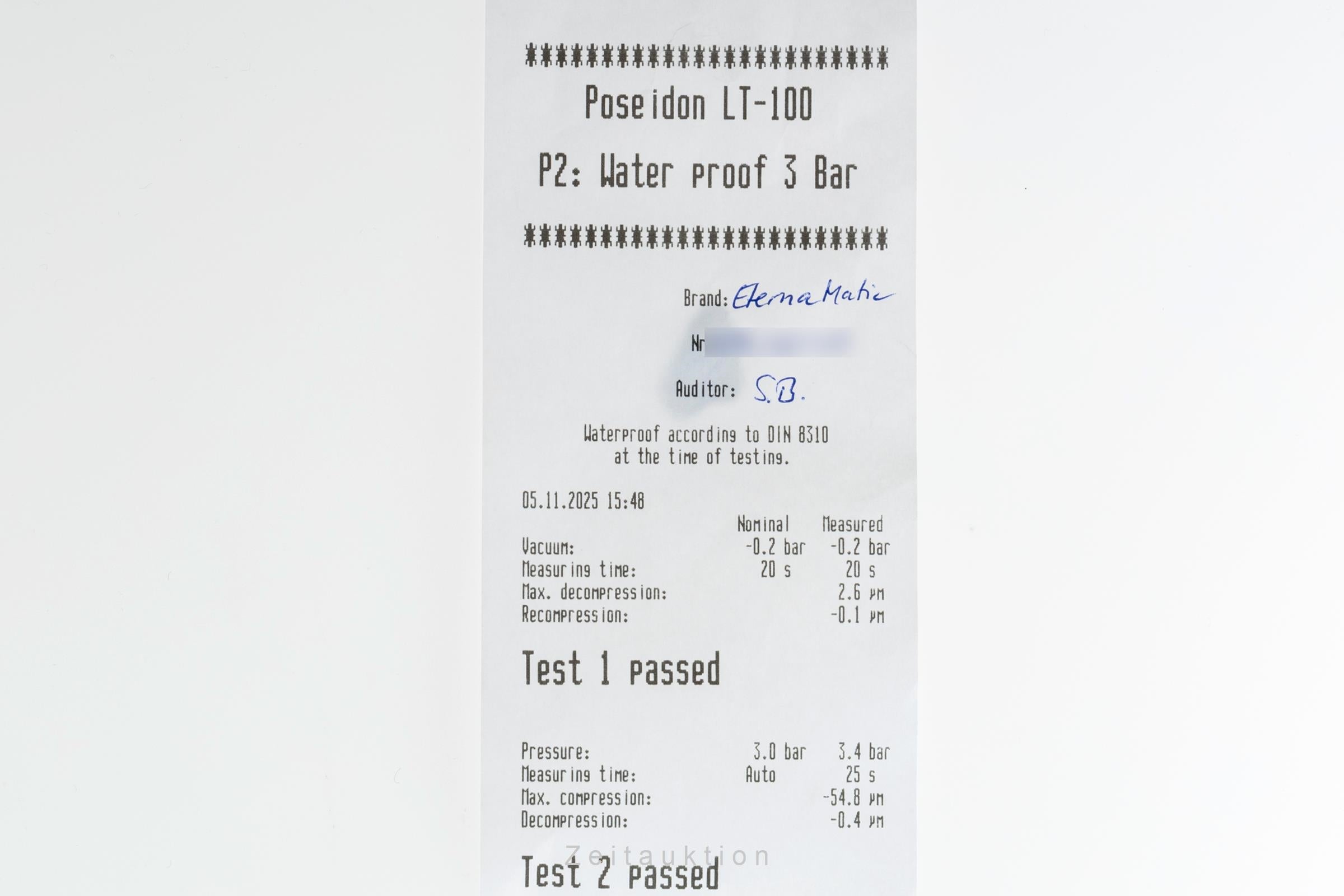 Eterna Kontiki chronographe acier / or  automatique montre pour hommes 674.1501.47S  [2505075]