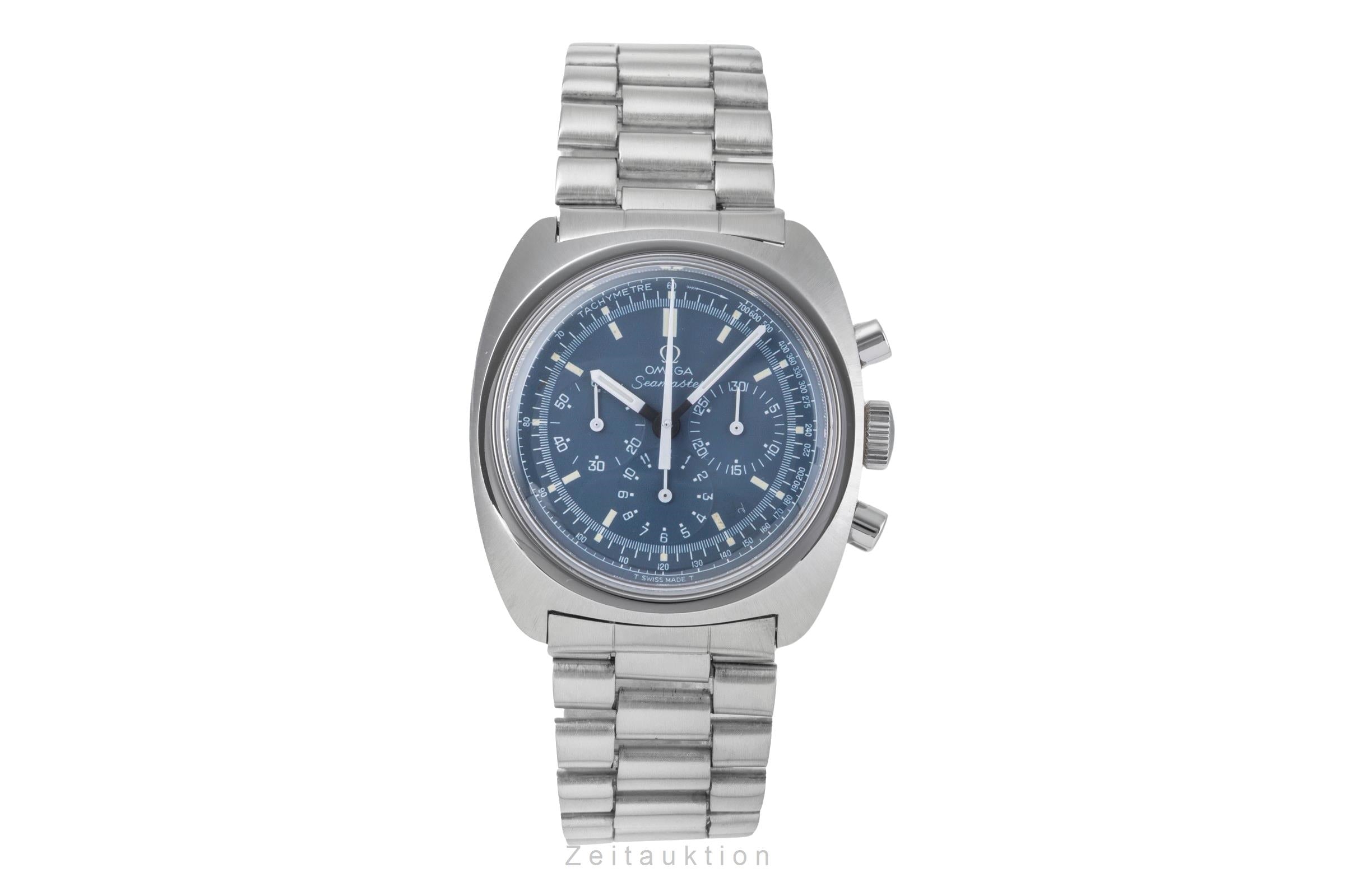 Omega Seamaster chronographe acier à remontage manuel montre pour hommes 145.029 Vintage  [2505077]