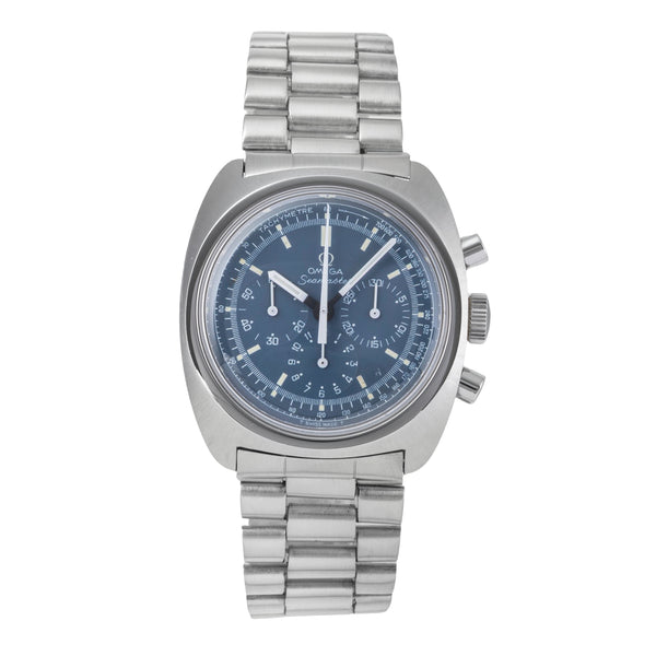 Omega Seamaster chronographe acier à remontage manuel montre pour hommes 145.029 Vintage  [2505077]