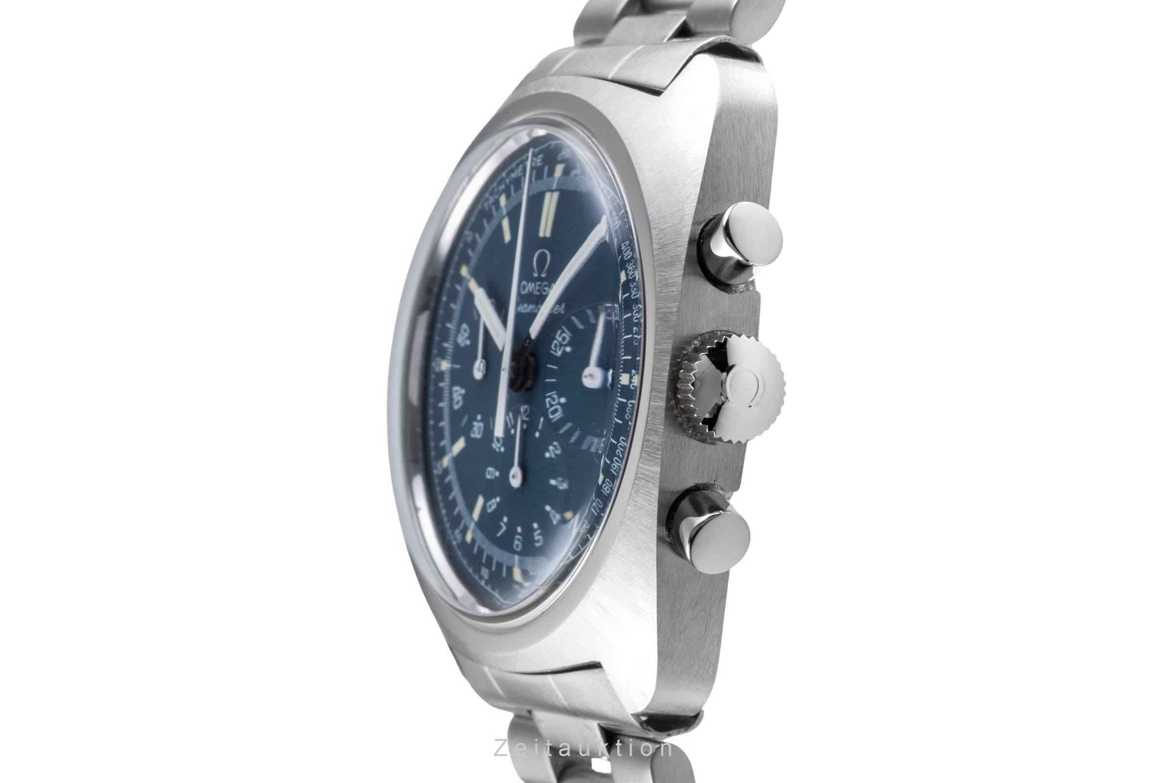 Omega Seamaster chronographe acier à remontage manuel montre pour hommes 145.029 Vintage  [2505077]