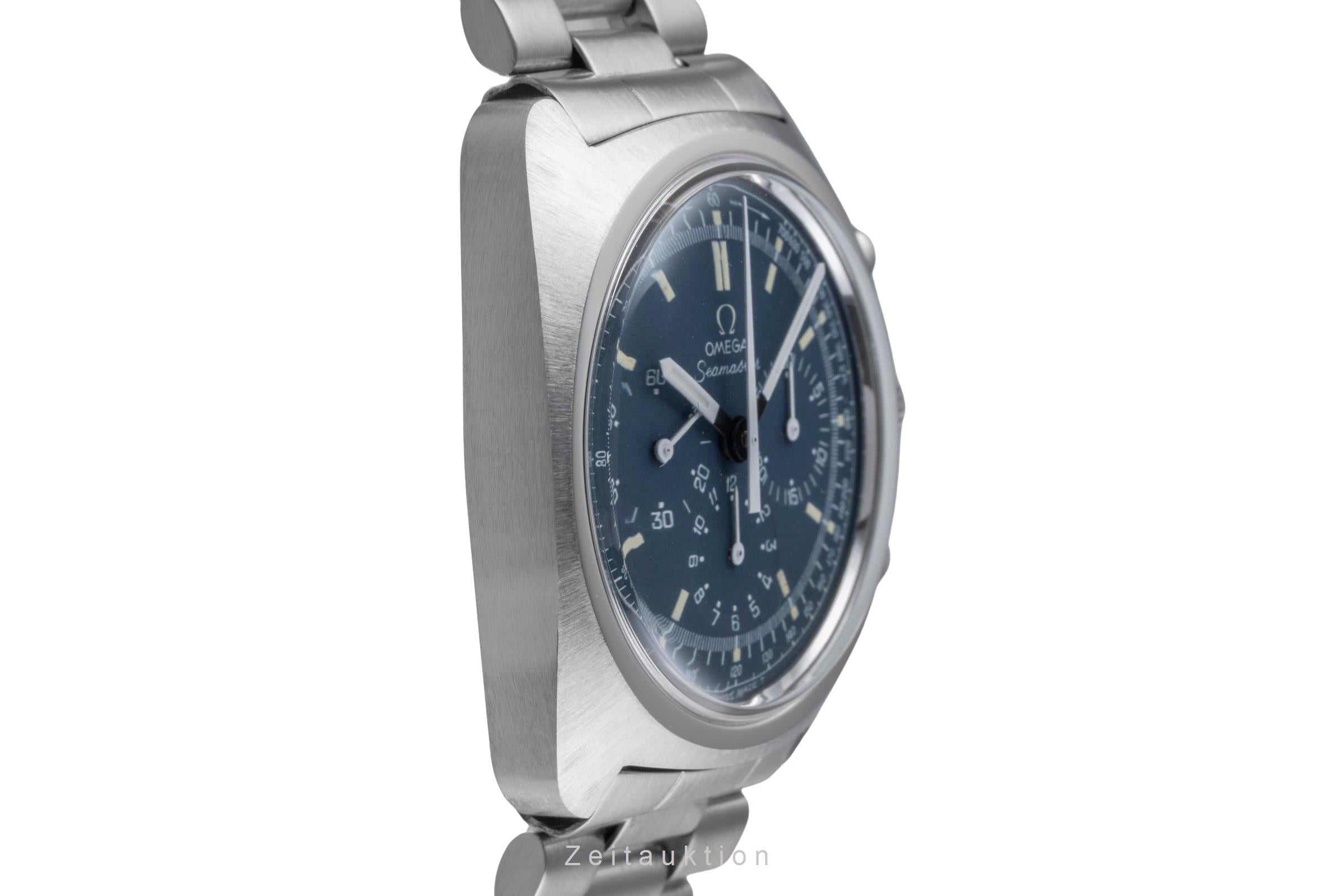 Omega Seamaster chronographe acier à remontage manuel montre pour hommes 145.029 Vintage  [2505077]