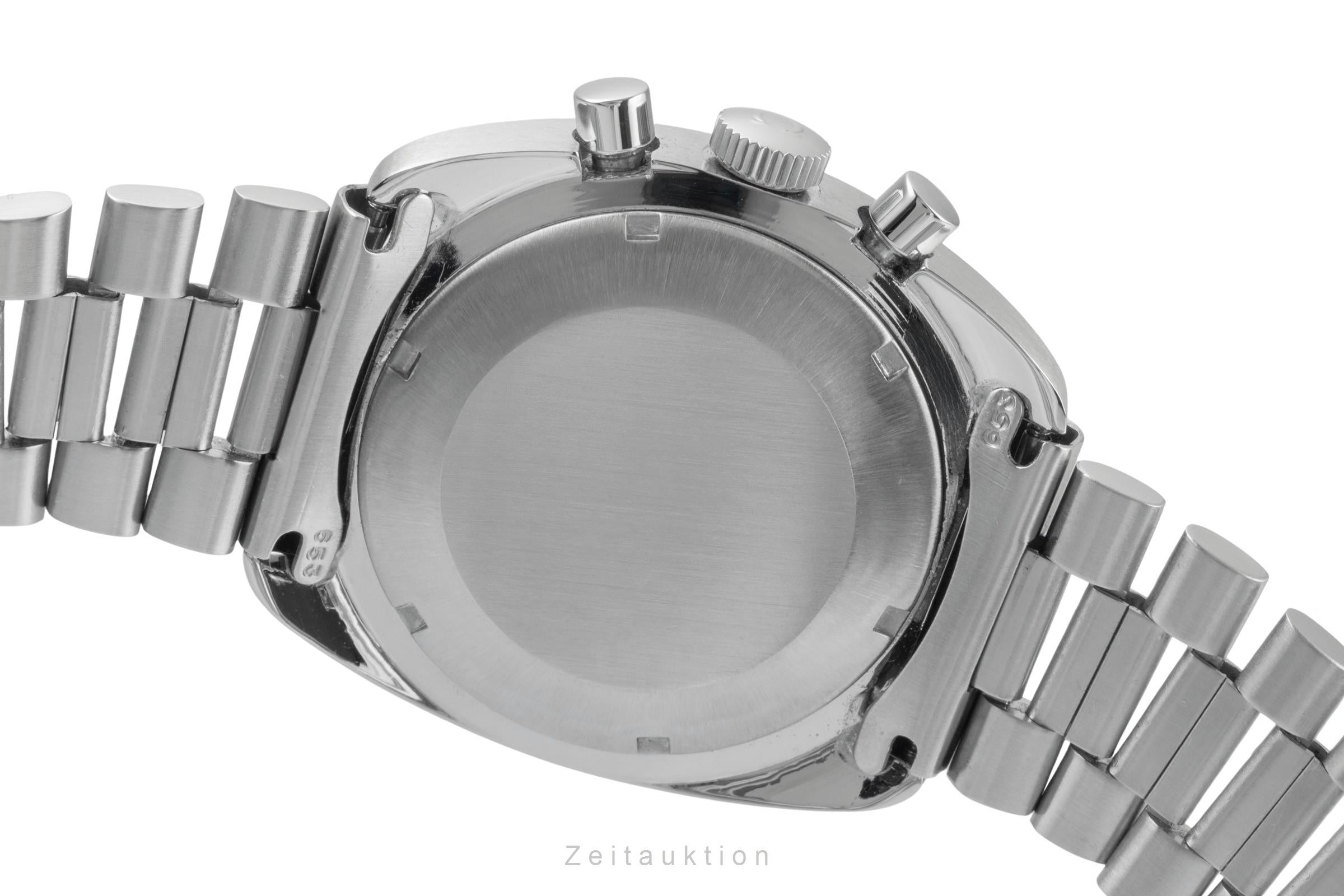 Omega Seamaster chronographe acier à remontage manuel montre pour hommes 145.029 Vintage  [2505077]