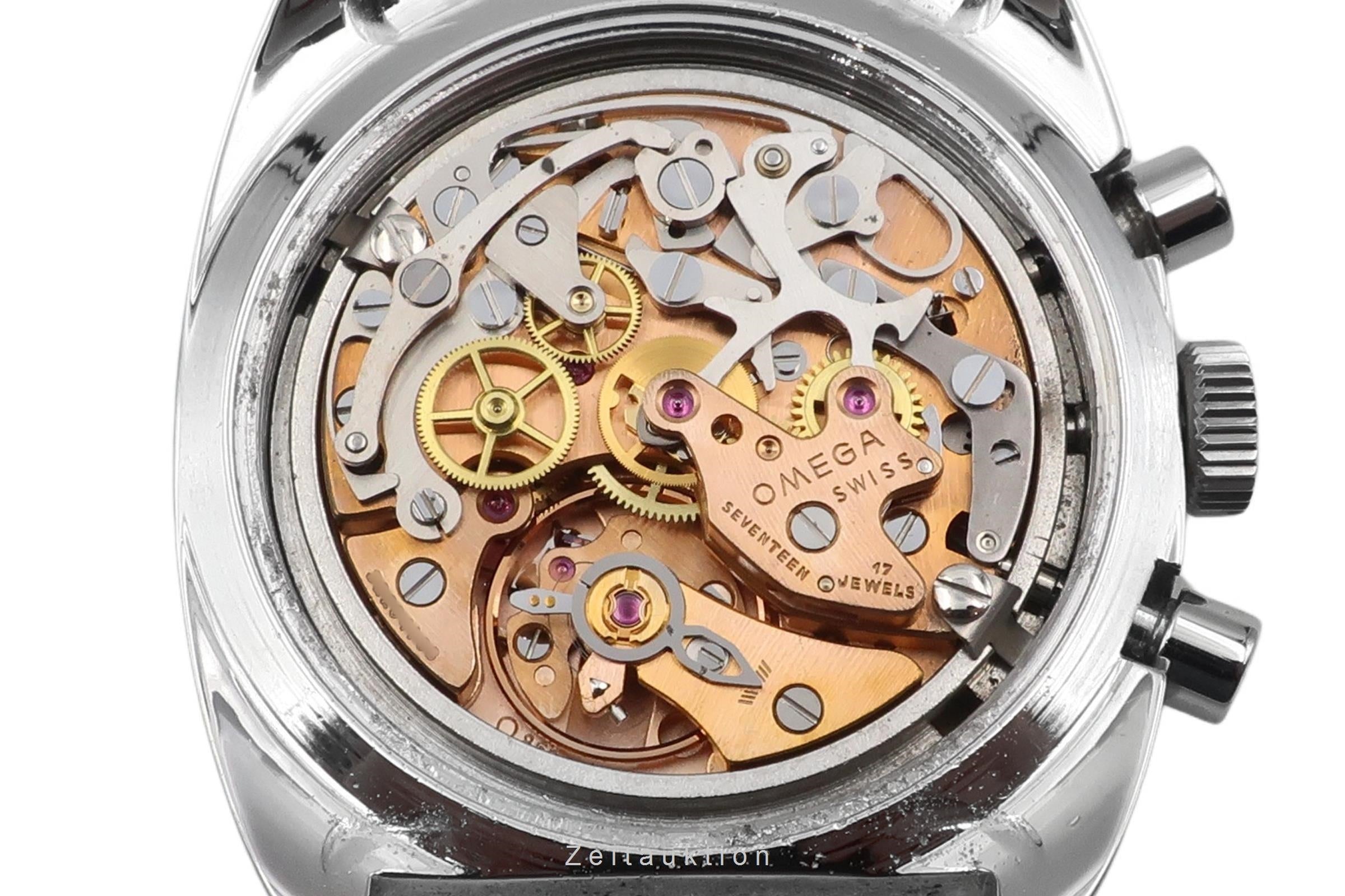 Omega Seamaster chronographe acier à remontage manuel montre pour hommes 145.029 Vintage  [2505077]