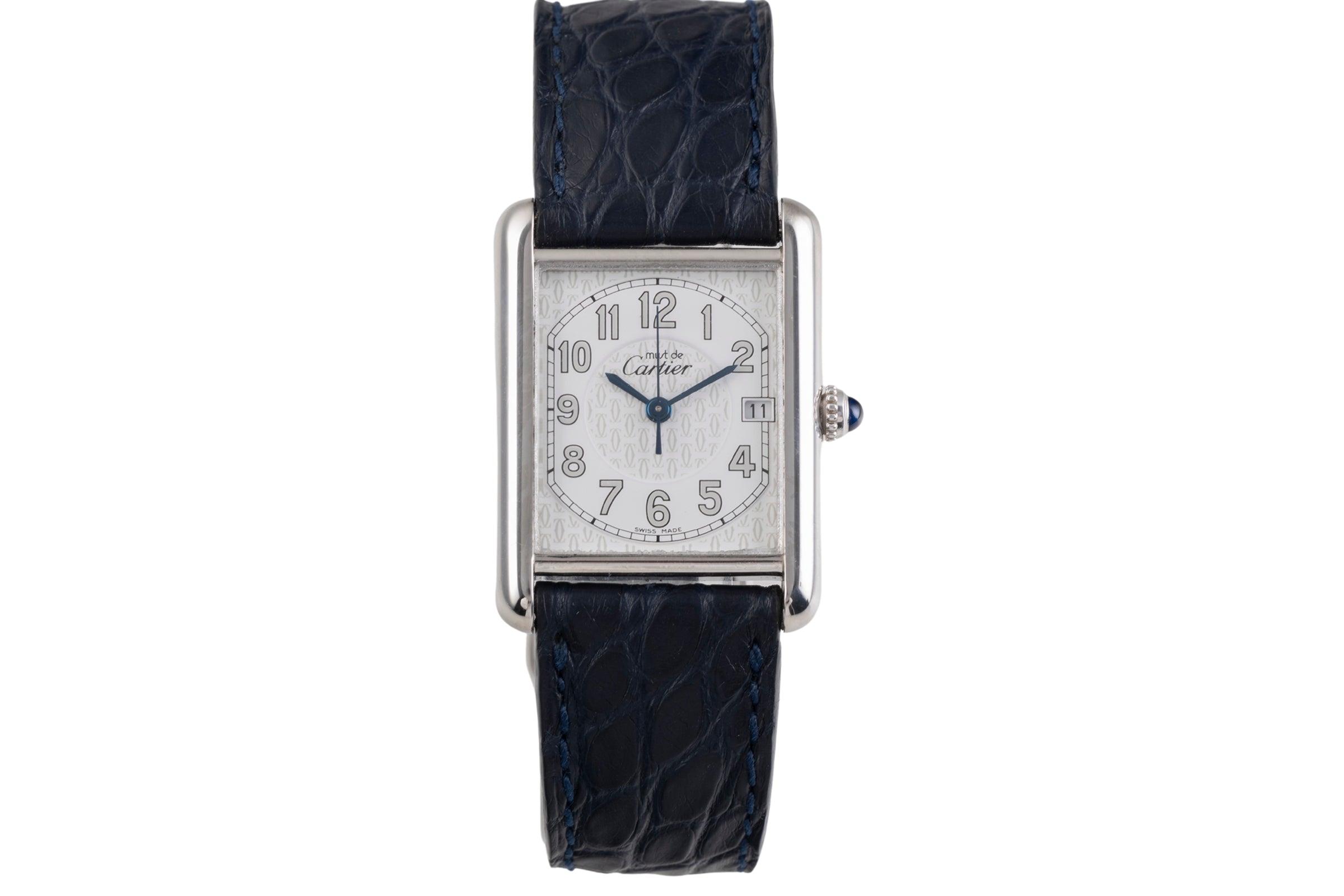 Cartier Tank silver quartz Kal. 687 Ref. W1014354, 2414 | 2505081