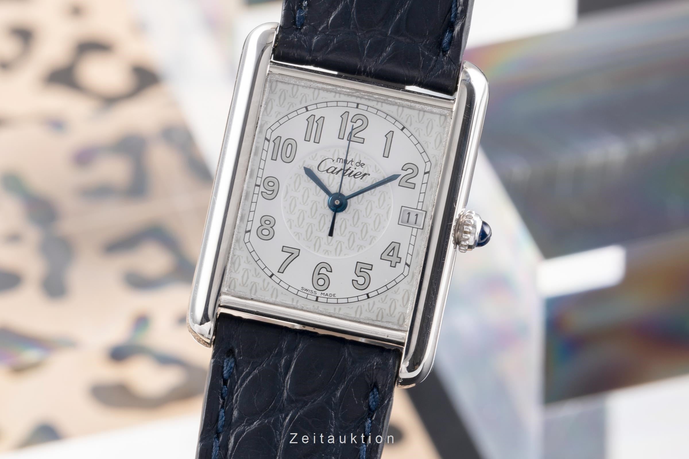 Cartier Tank silver quartz Kal. 687 Ref. W1014354, 2414 | 2505081
