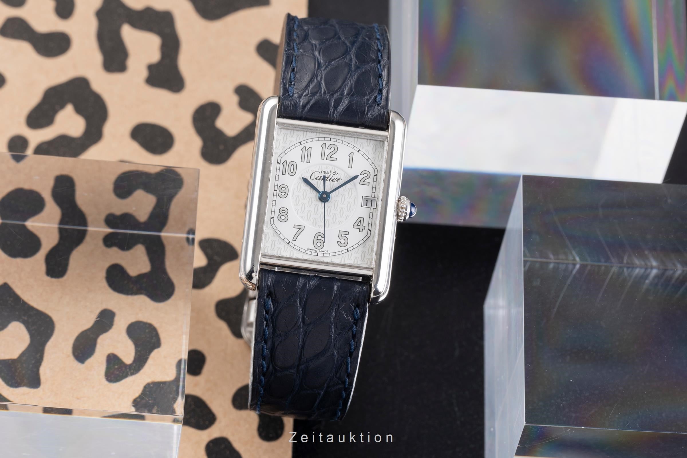 Cartier Tank argent quartz montre pour hommes W1014354, 2414  [2505081]