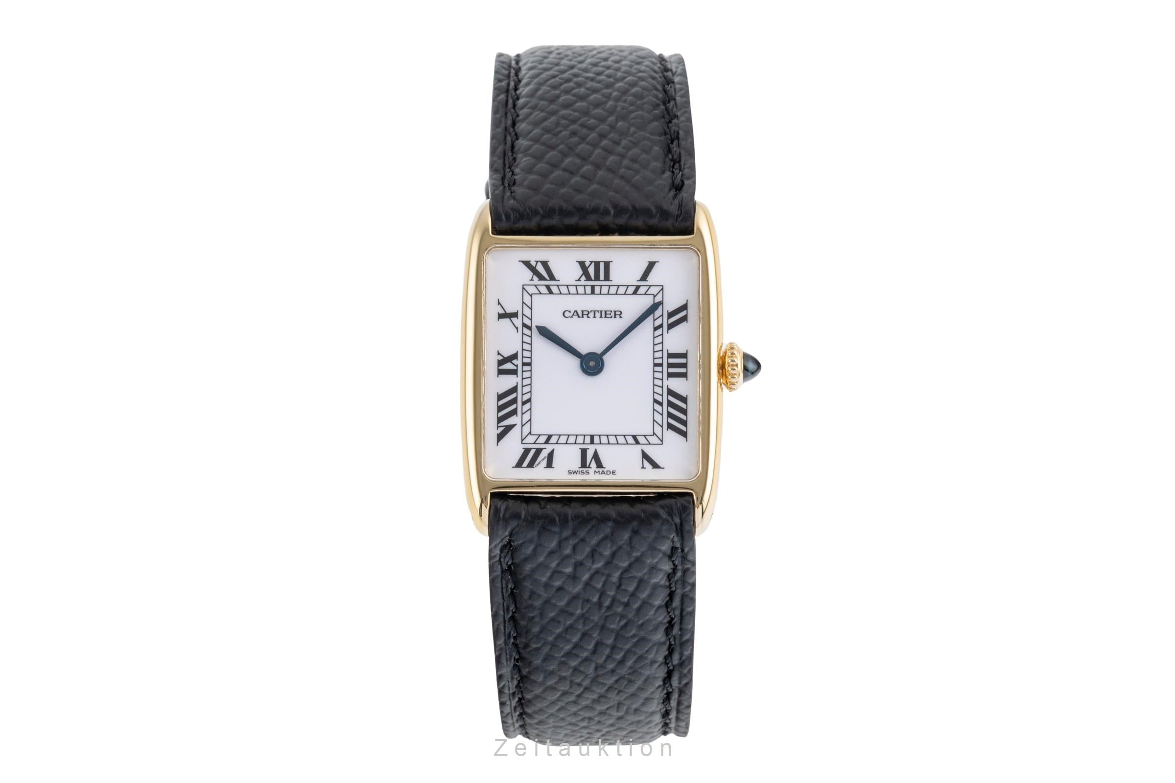 Cartier Tank 18 ct gold manual winding Kal. 21 Ref. 96041