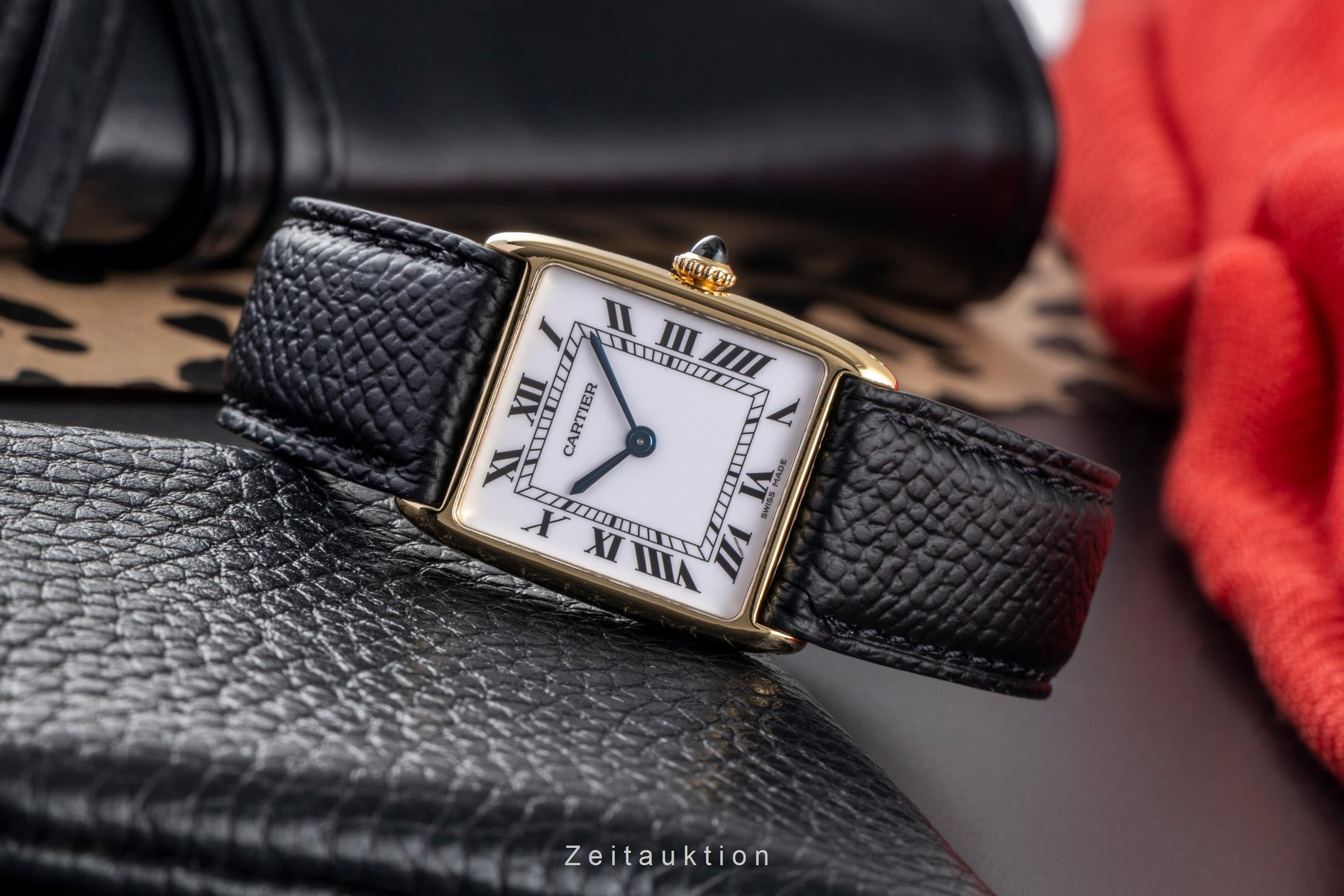 Cartier Tank oro de 18 quilates cuerda manual unisex 96041, 81722500  [2505082]