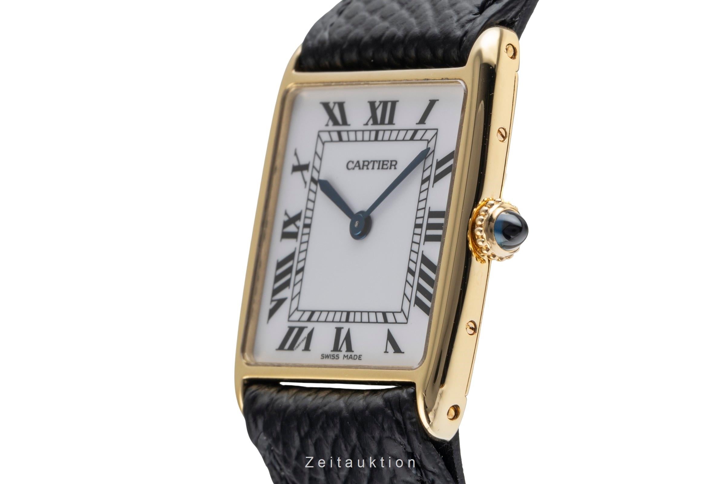 Cartier Tank oro de 18 quilates cuerda manual unisex 96041, 81722500  [2505082]