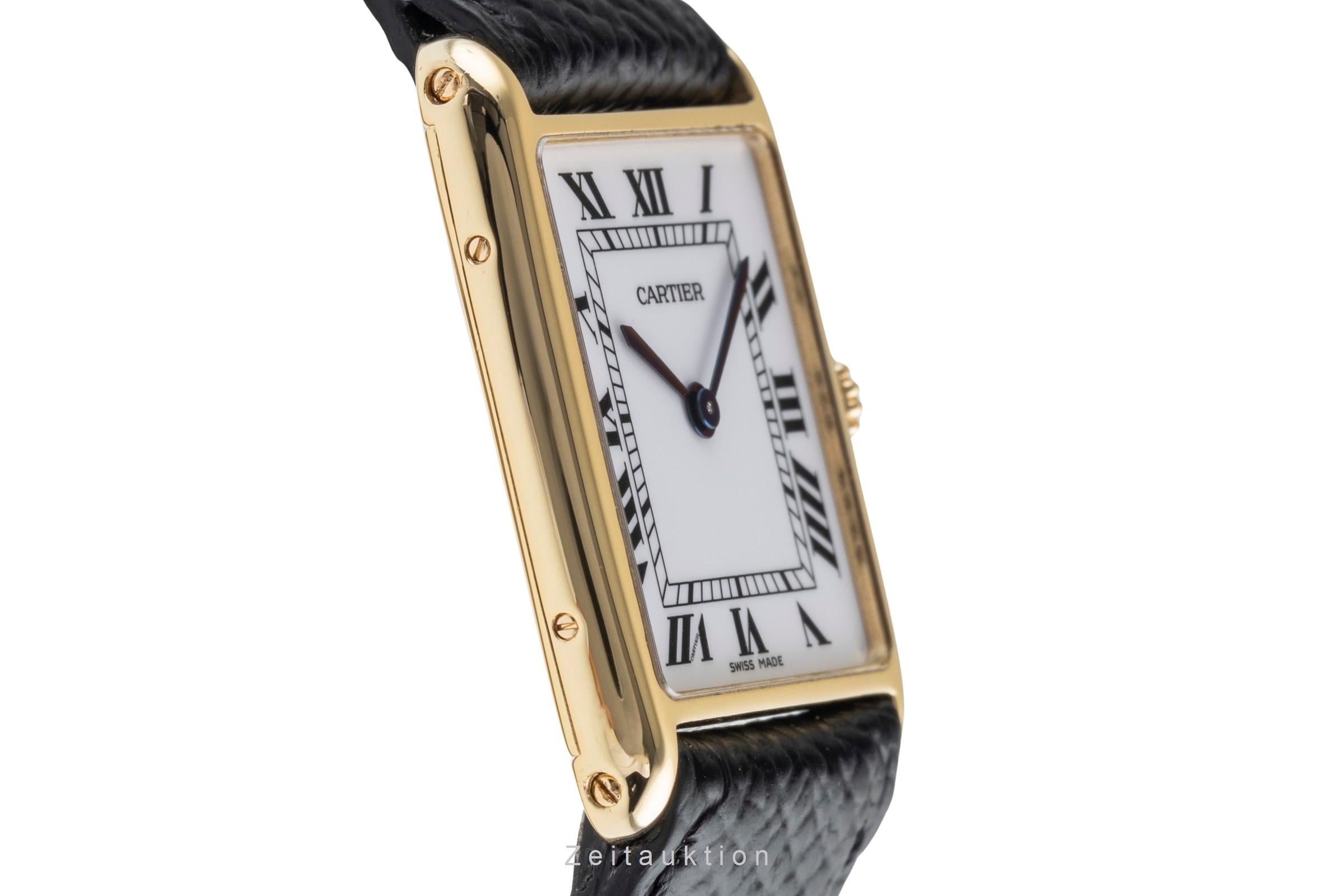 Cartier Tank oro de 18 quilates cuerda manual unisex 96041, 81722500  [2505082]