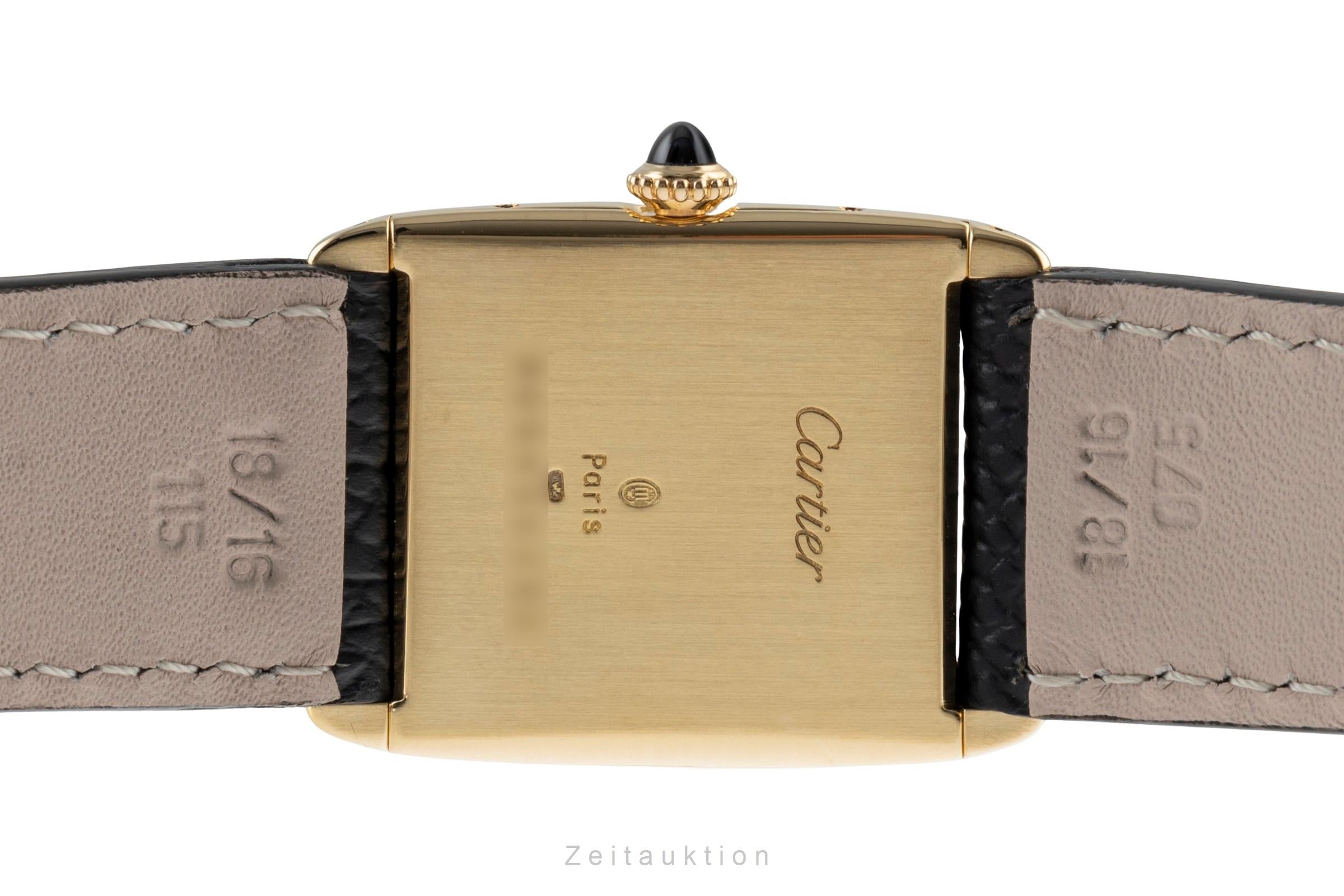 Cartier Tank oro de 18 quilates cuerda manual unisex 96041, 81722500  [2505082]